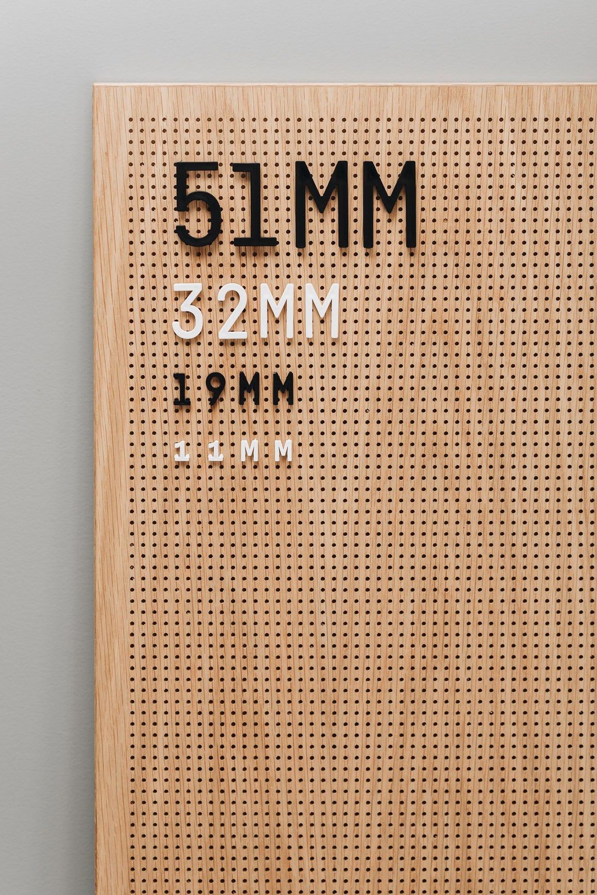 51mm Letter & Number Packs