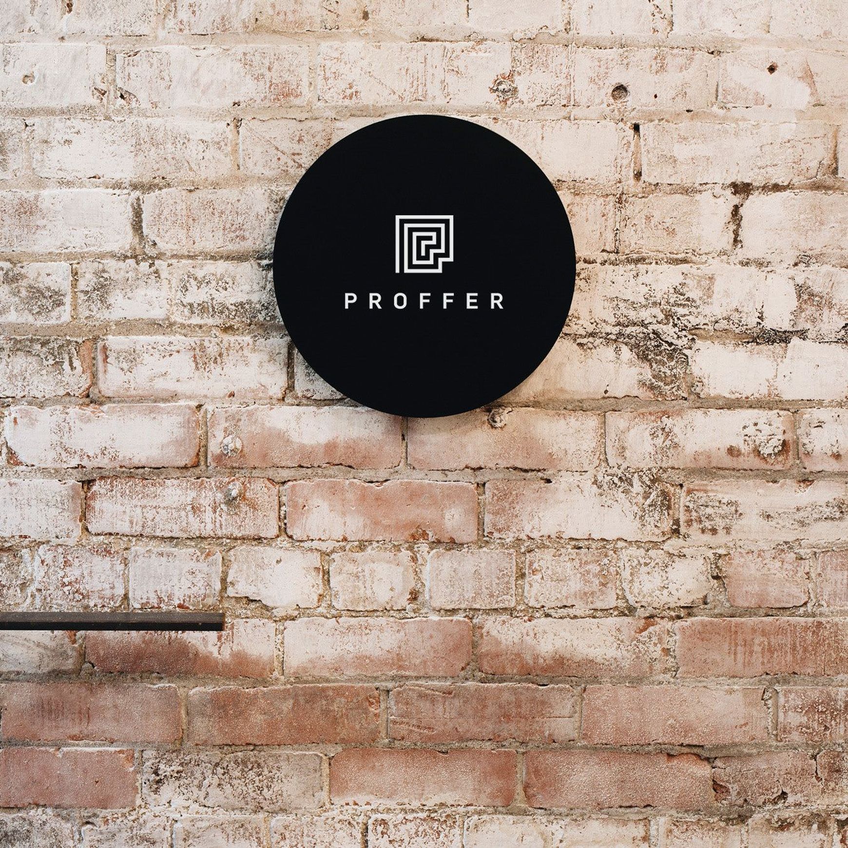 Round Wall Sign