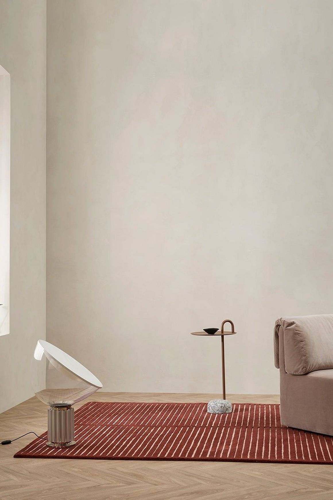 Baya Marlow NZ Wool Floor Rug - Wine