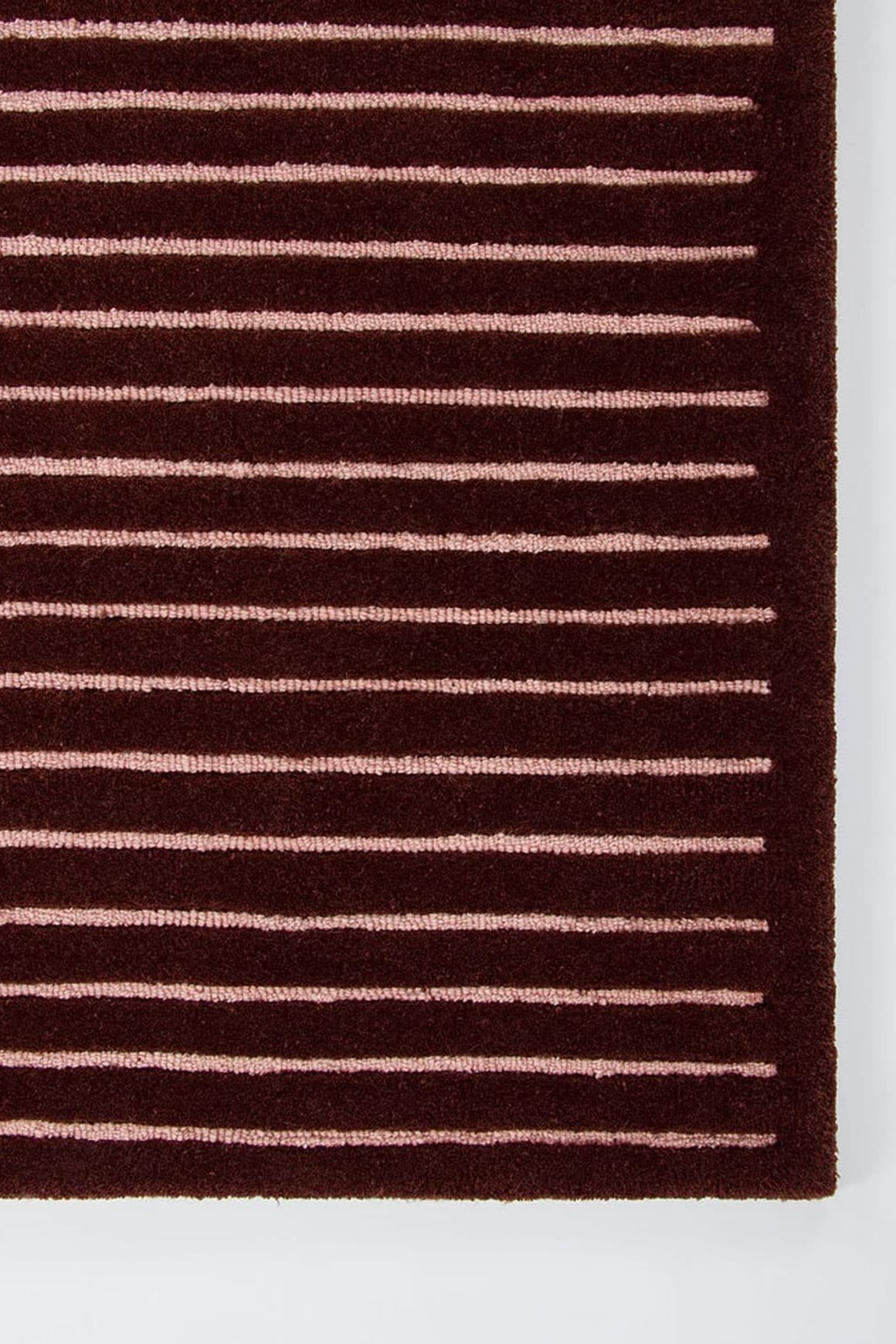 Baya Marlow NZ Wool Floor Rug - Wine
