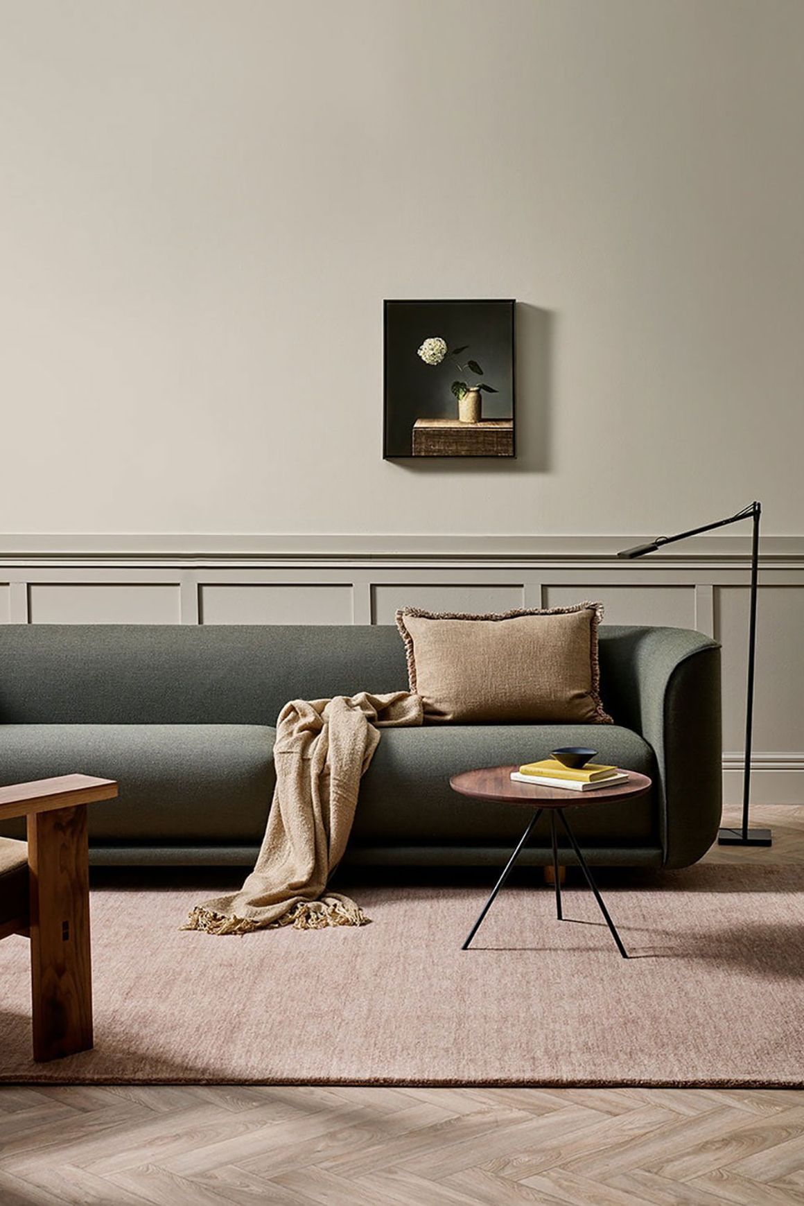 Baya Sandringham NZ Wool Floor Rug - Rosewood