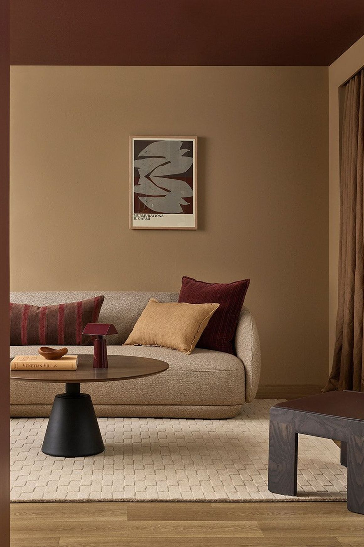Baya Stria Cushion - Merlot