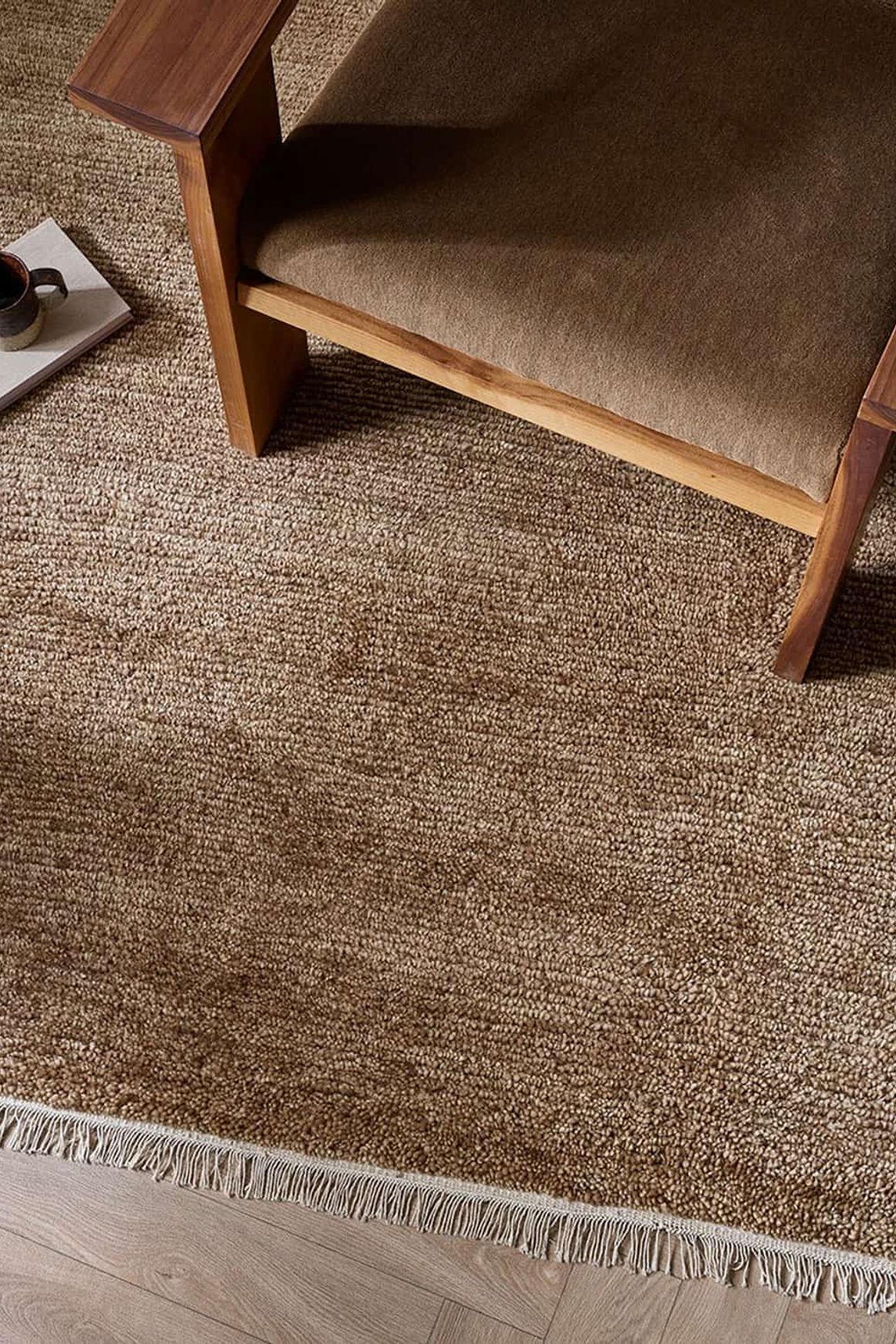 Baya Tanami NZ Wool Floor Rug - Treacle