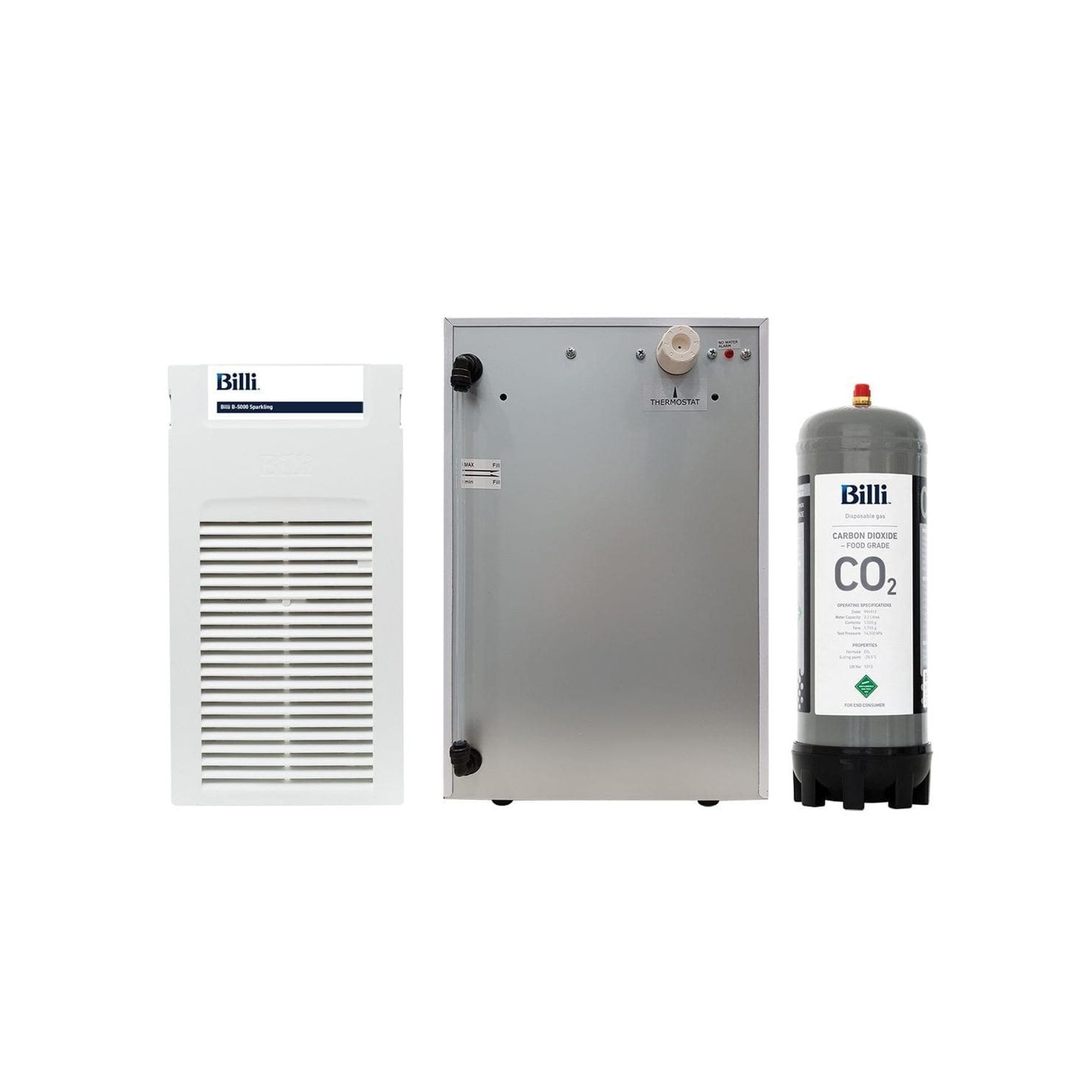 Billi B5000 Sparkling with XL Levered Dispenser