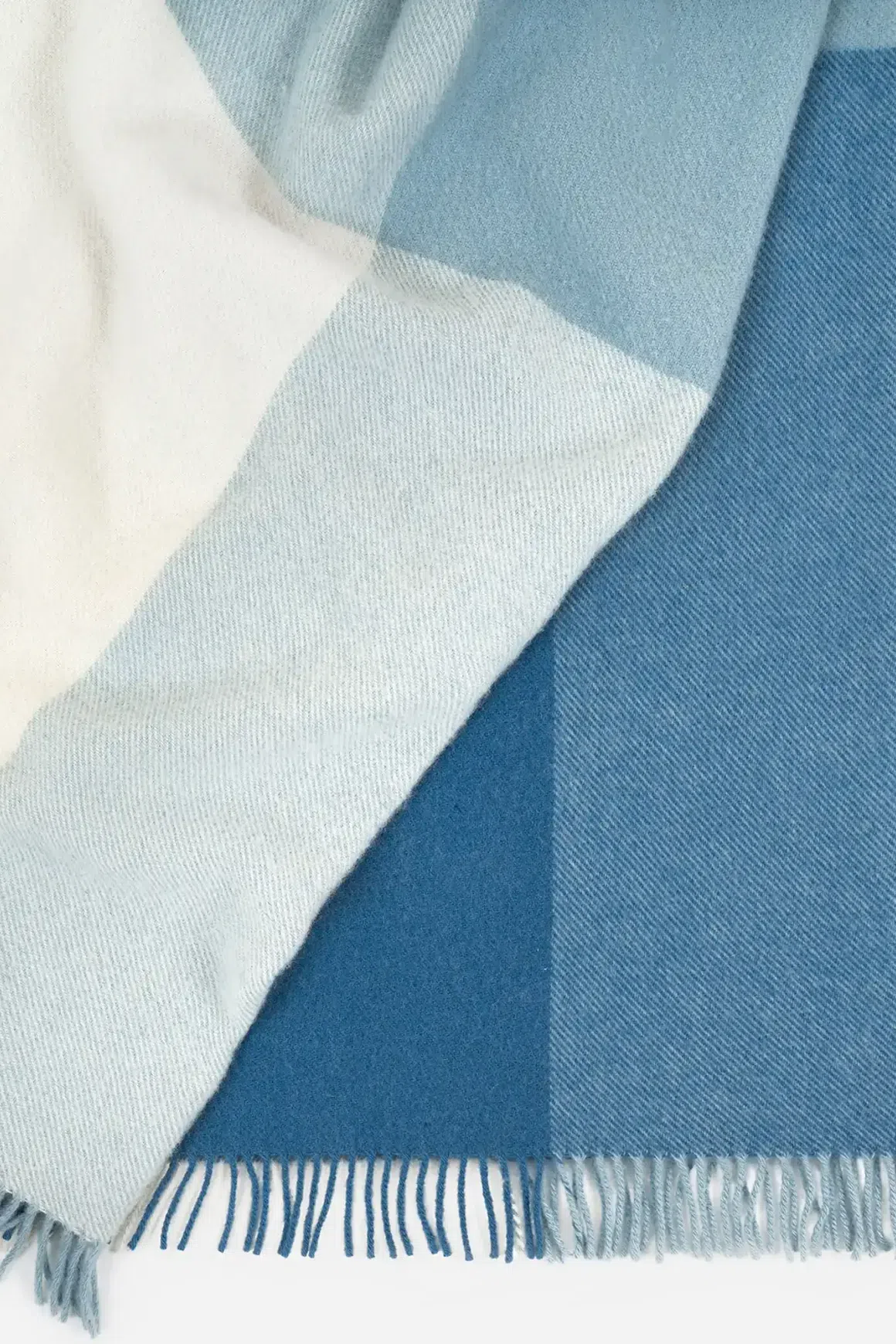 Weave Bayswater NZ Wool Throw Blanket - Breeze