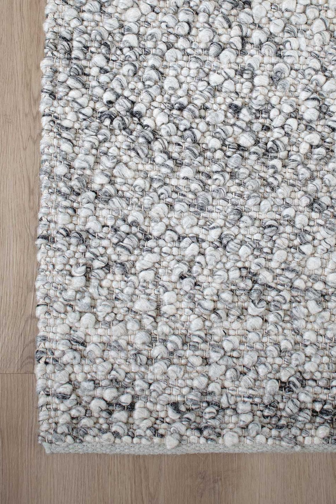 Boucle Rug | Smoke