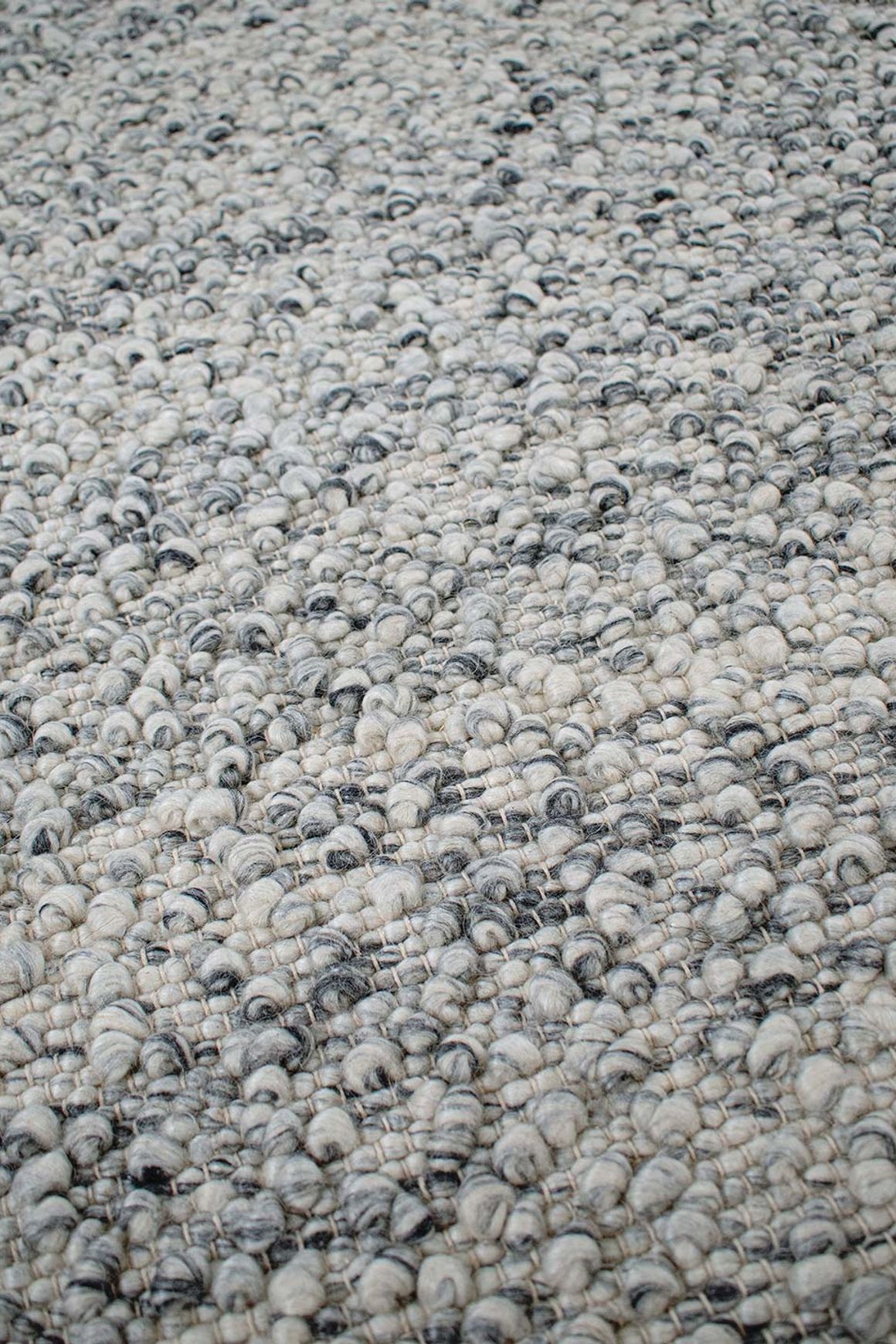 Boucle Rug | Smoke
