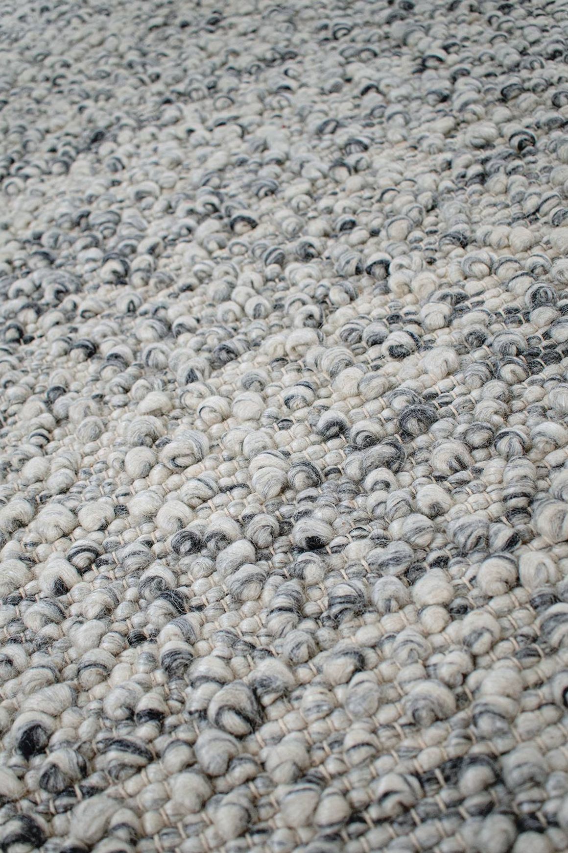 Boucle Rug | Smoke