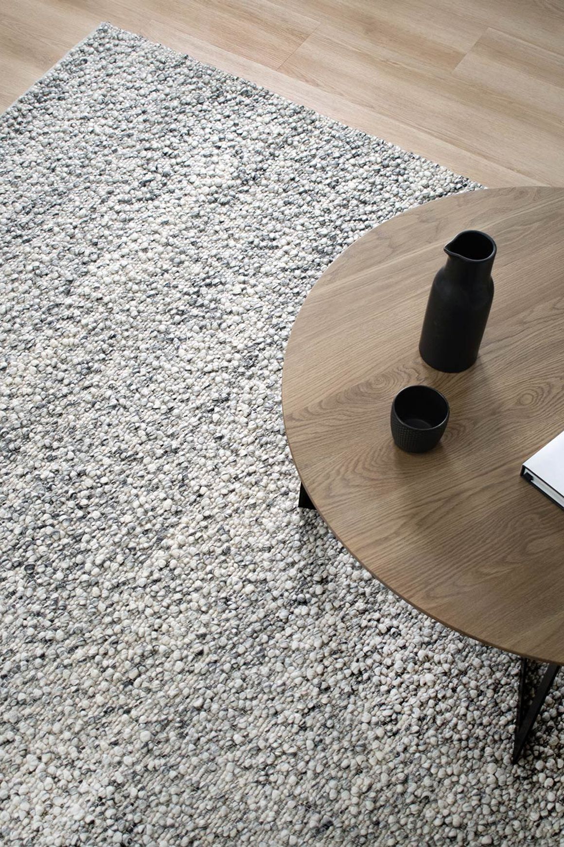 Boucle Rug | Smoke