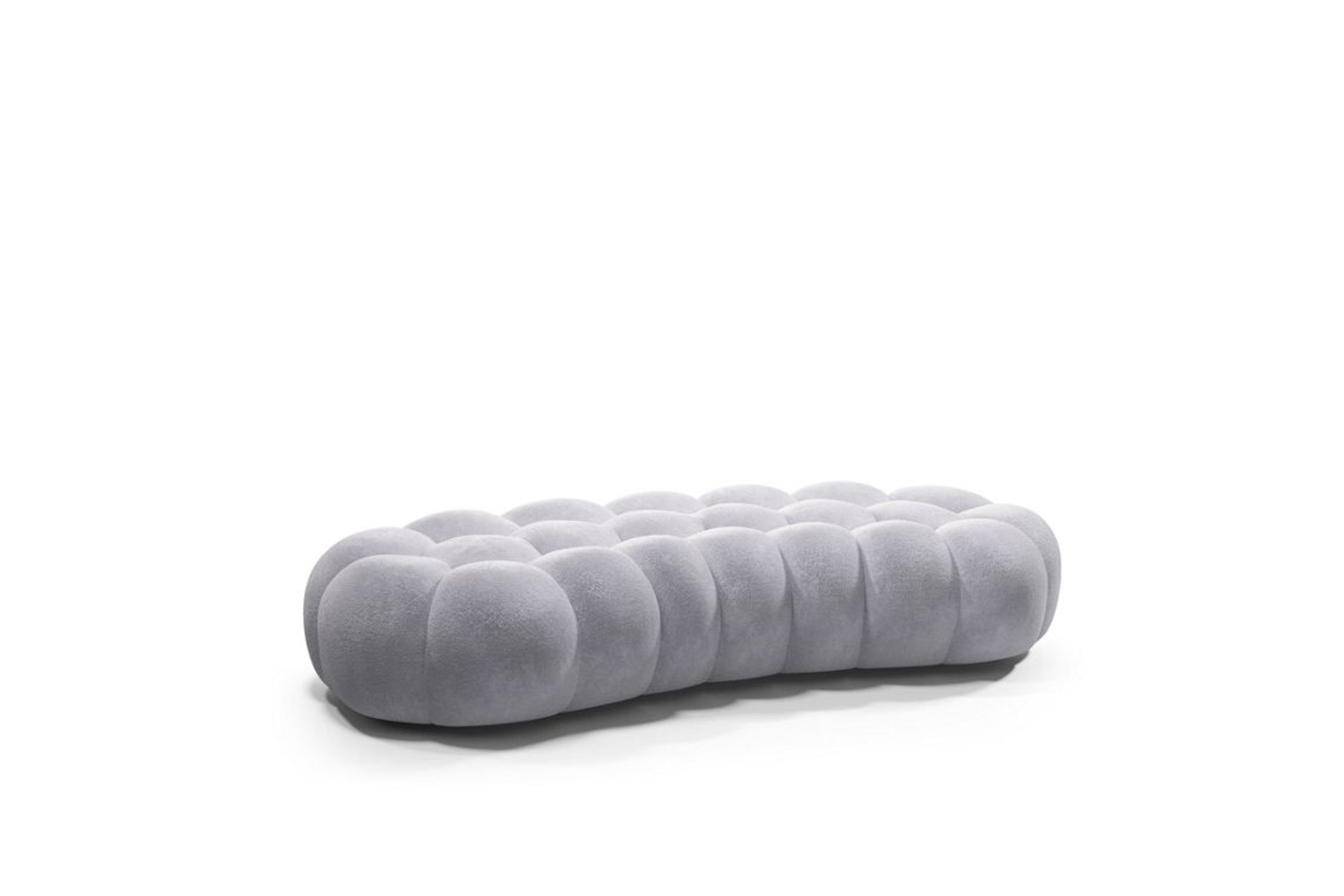 Bubble Curved Large Ottoman