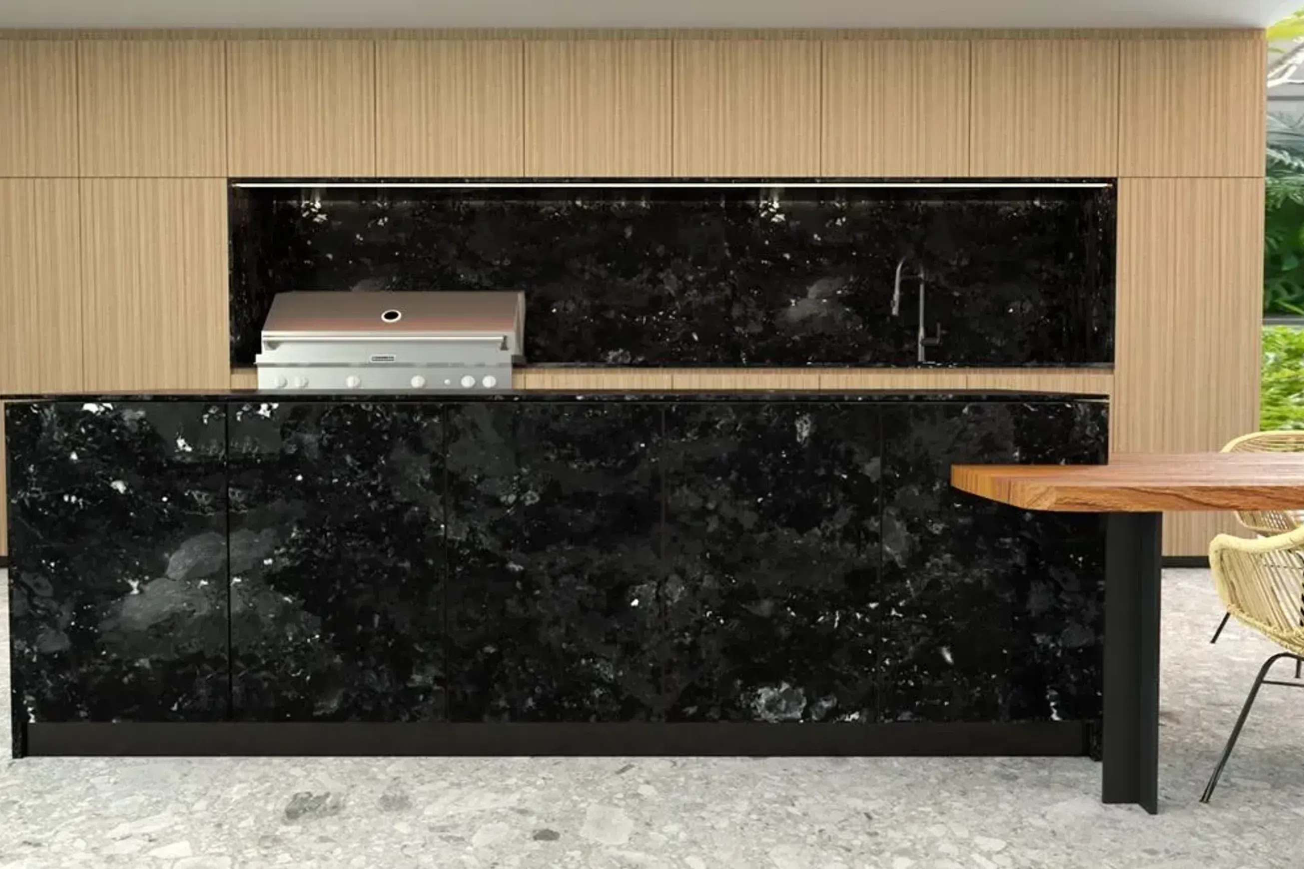 Calacatta Black Quartzite Benchtop