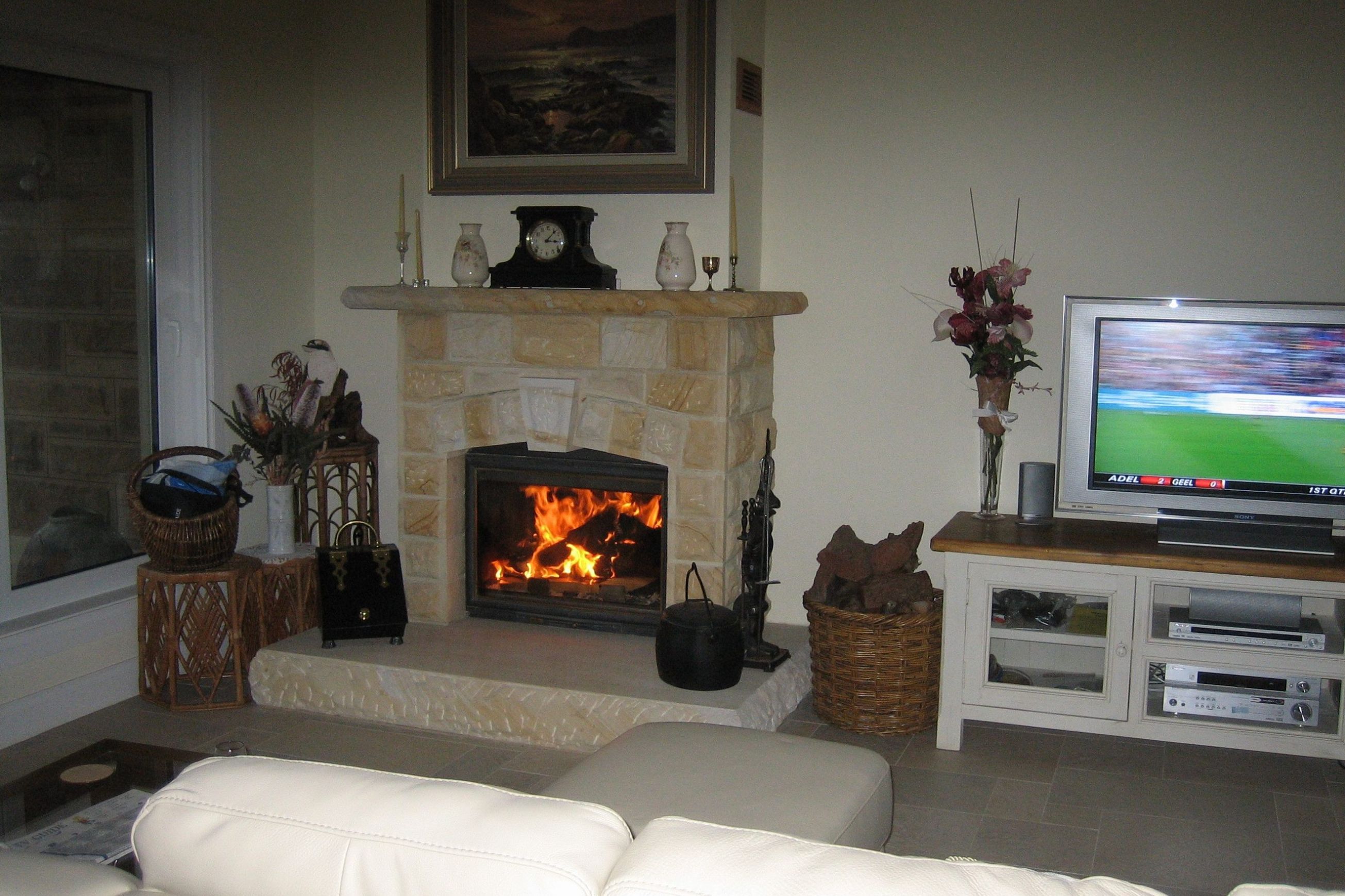 Cheminee Chazelles CDF800L Radiant Wood Fireplace