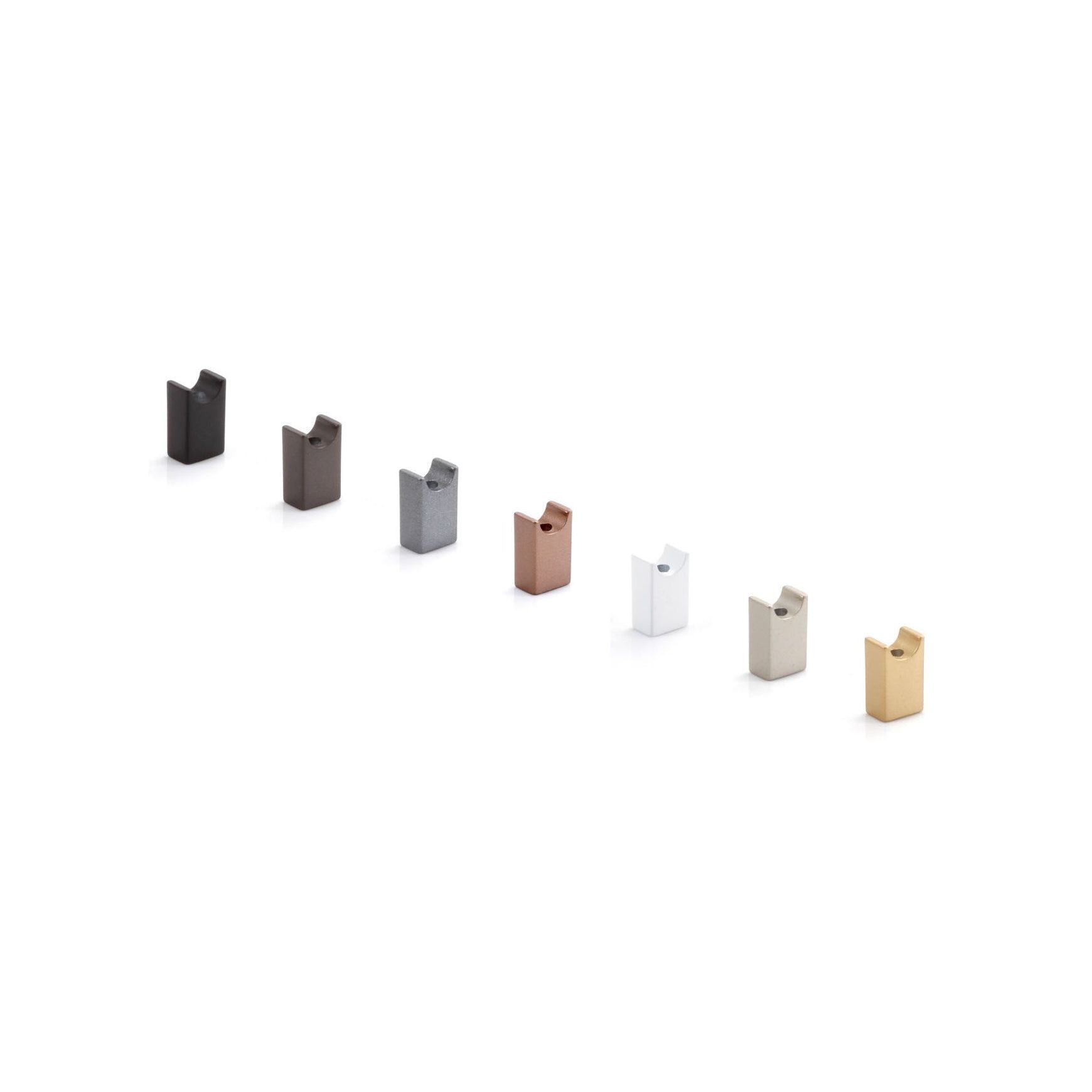 Arezzo Knurled Bar Handle - Single Fixing Post