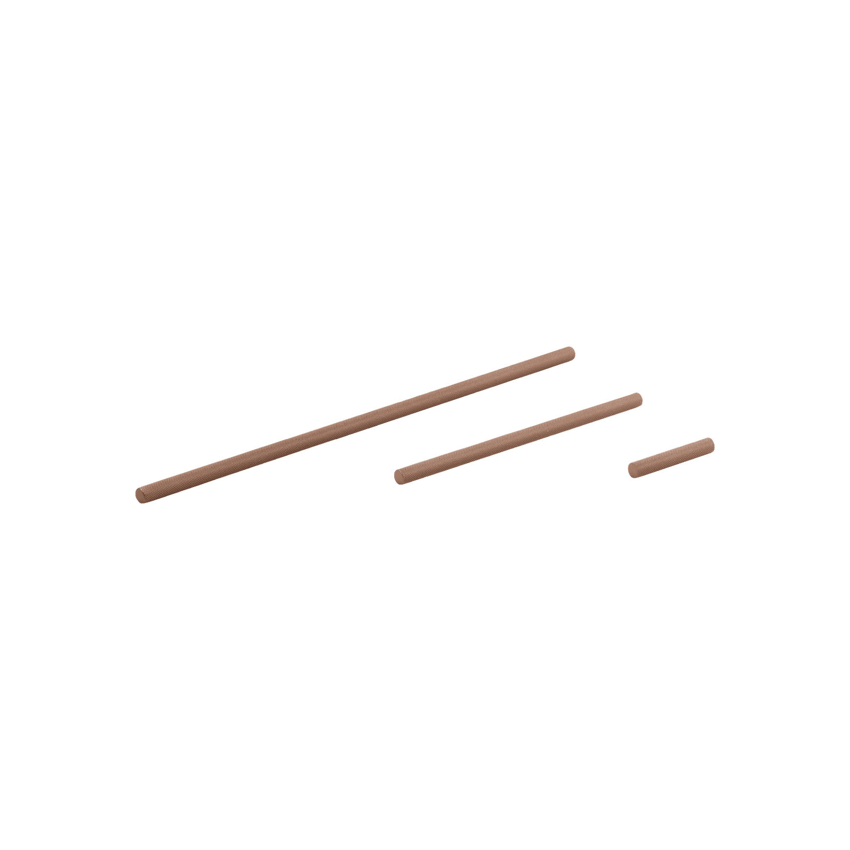 Arezzo Knurled Bar Handle - Bar Only