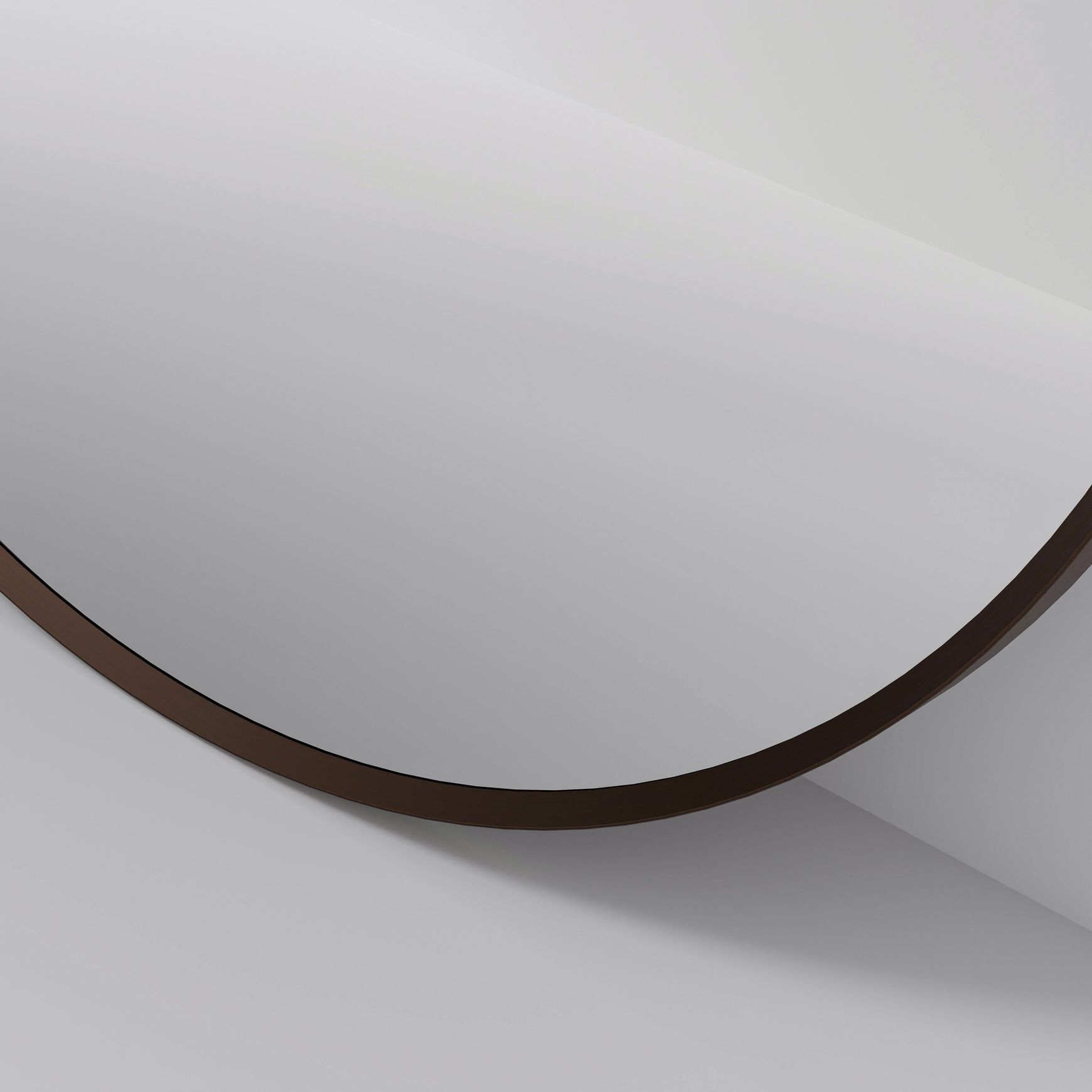 Aspect 850 Round Framed Mirror
