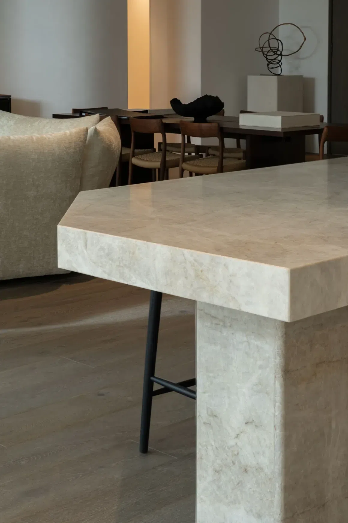 Taj Mahal Quartzite Benchtop