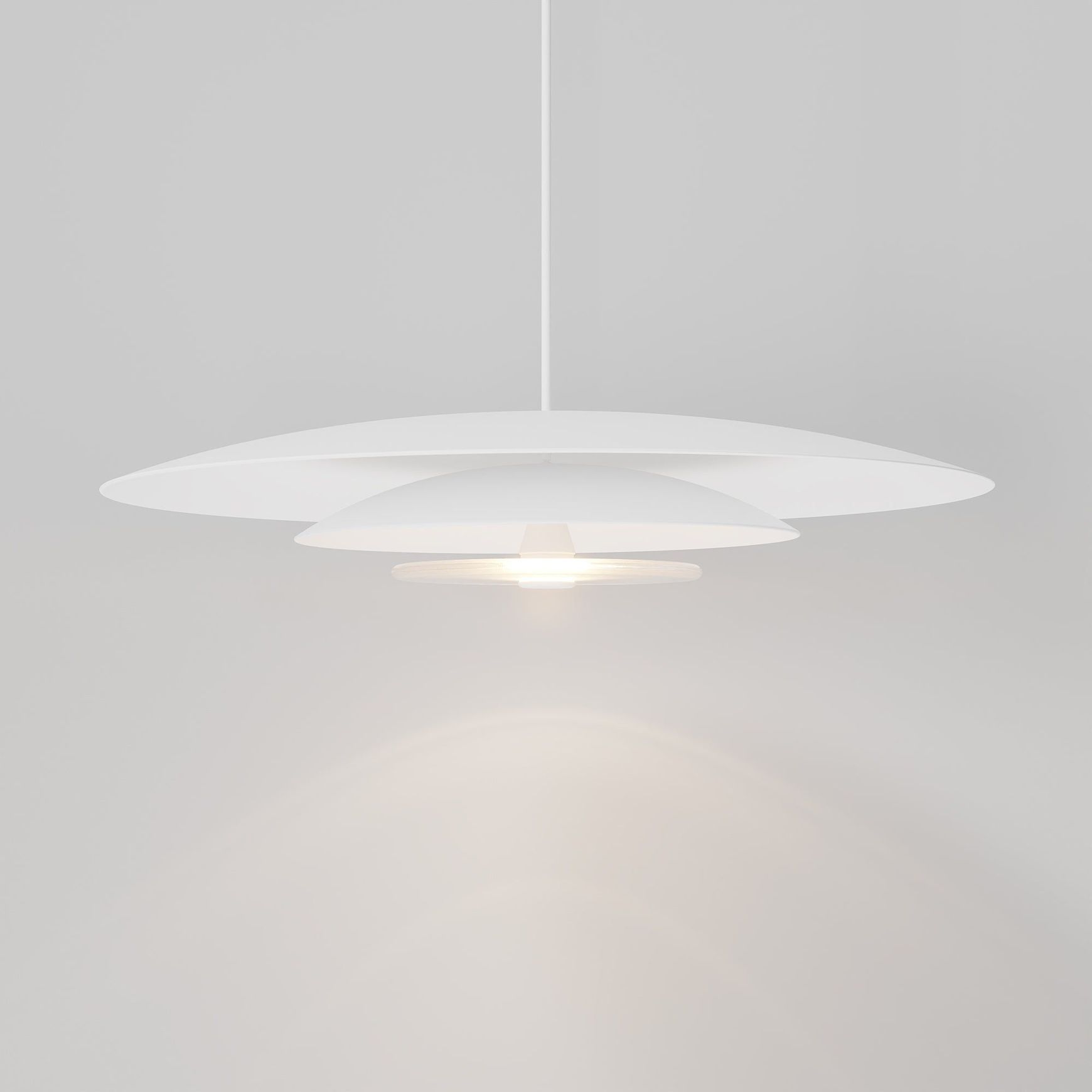 Coral Duo Dome Pendant Light
