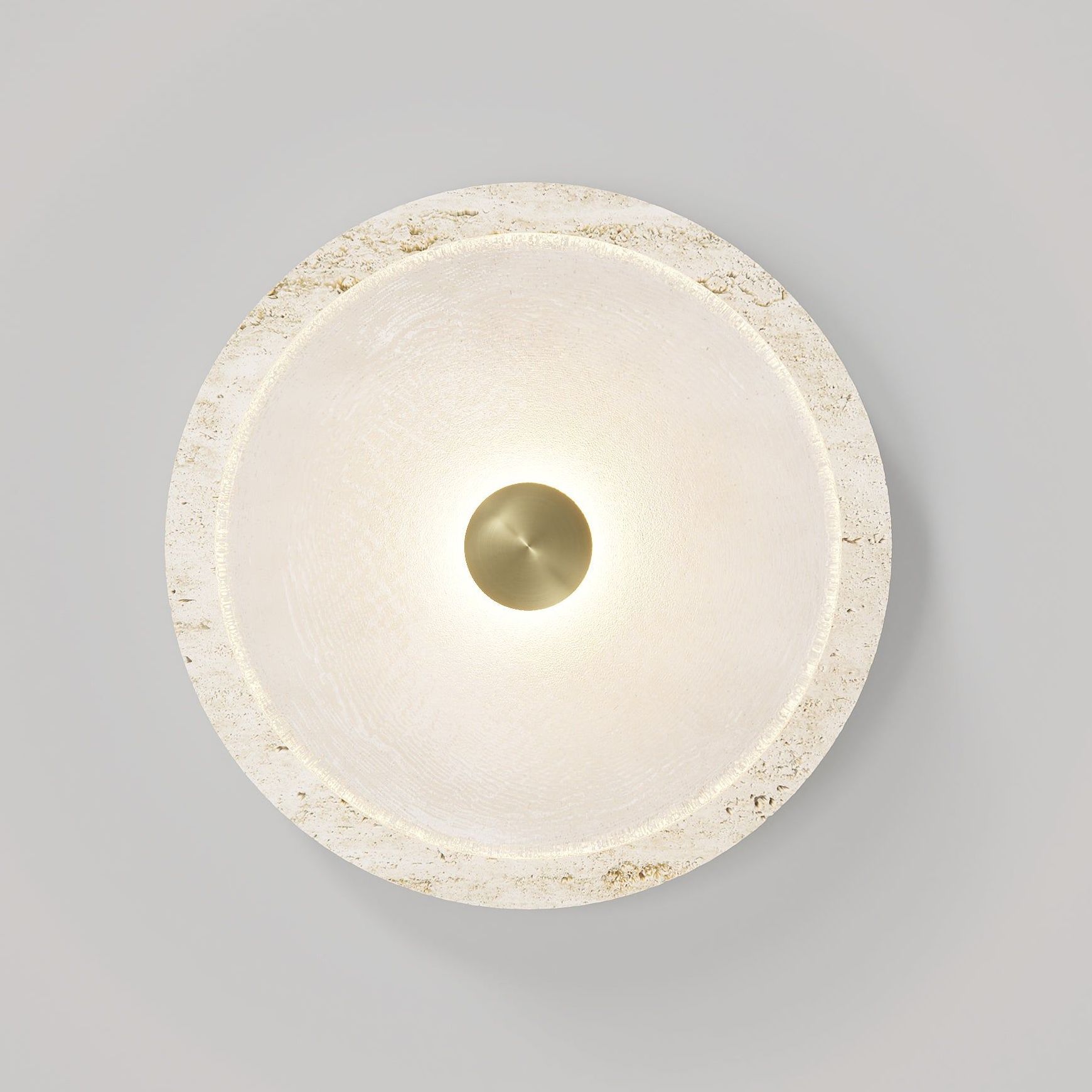 Coral Travertine Wall Light