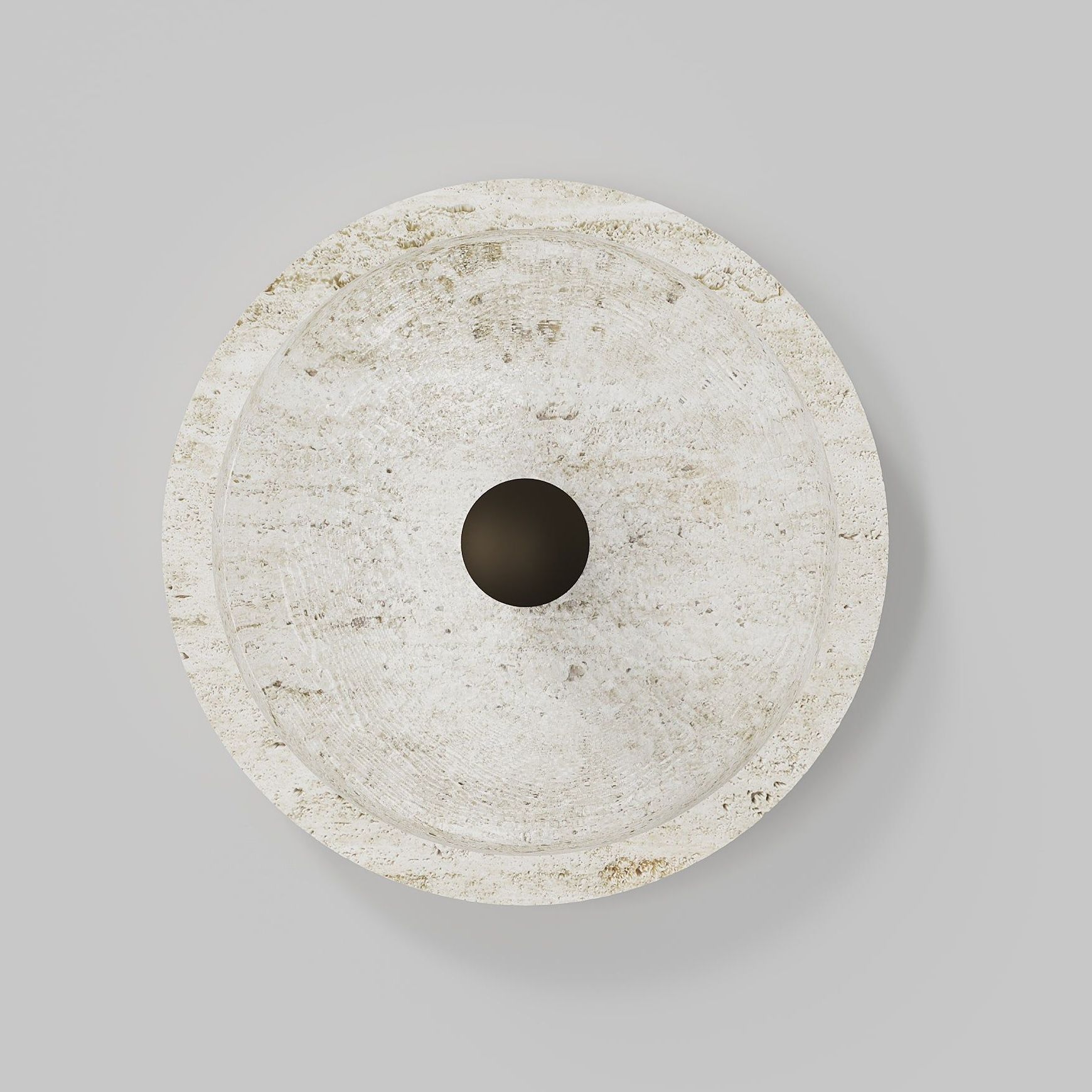 Coral Travertine Wall Light