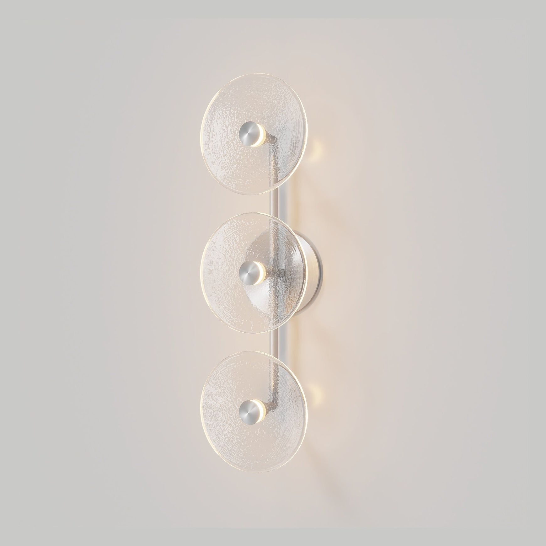 Coral Trio Rod Wall Light - (Centered)