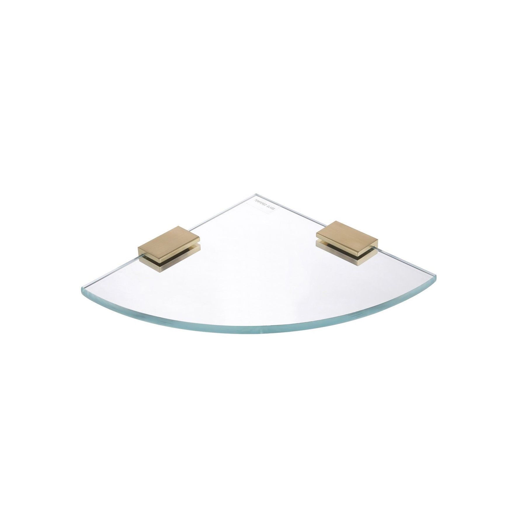 Versa Glass Round Shelf 220mm
