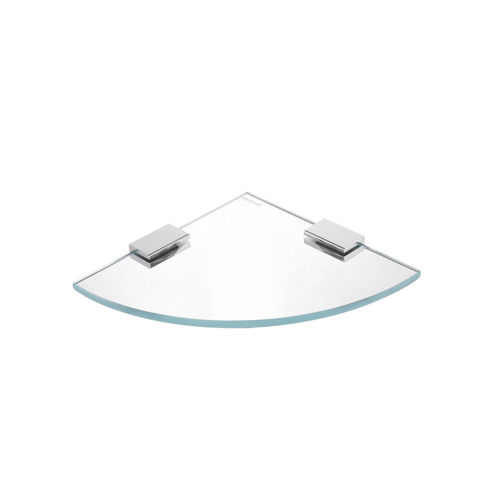 Versa Glass Round Shelf 220mm