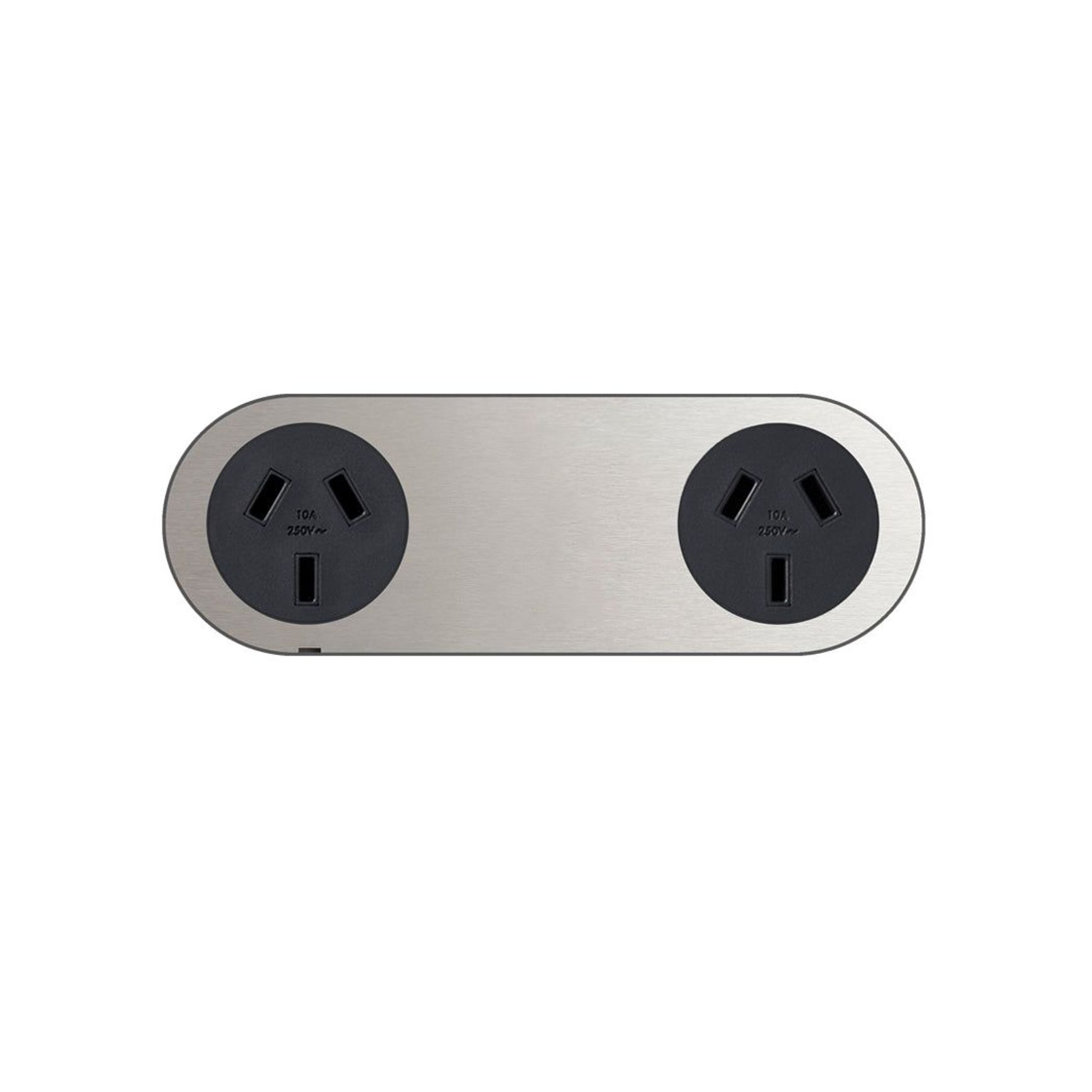 13 Carbon Double Outlet Faceplate