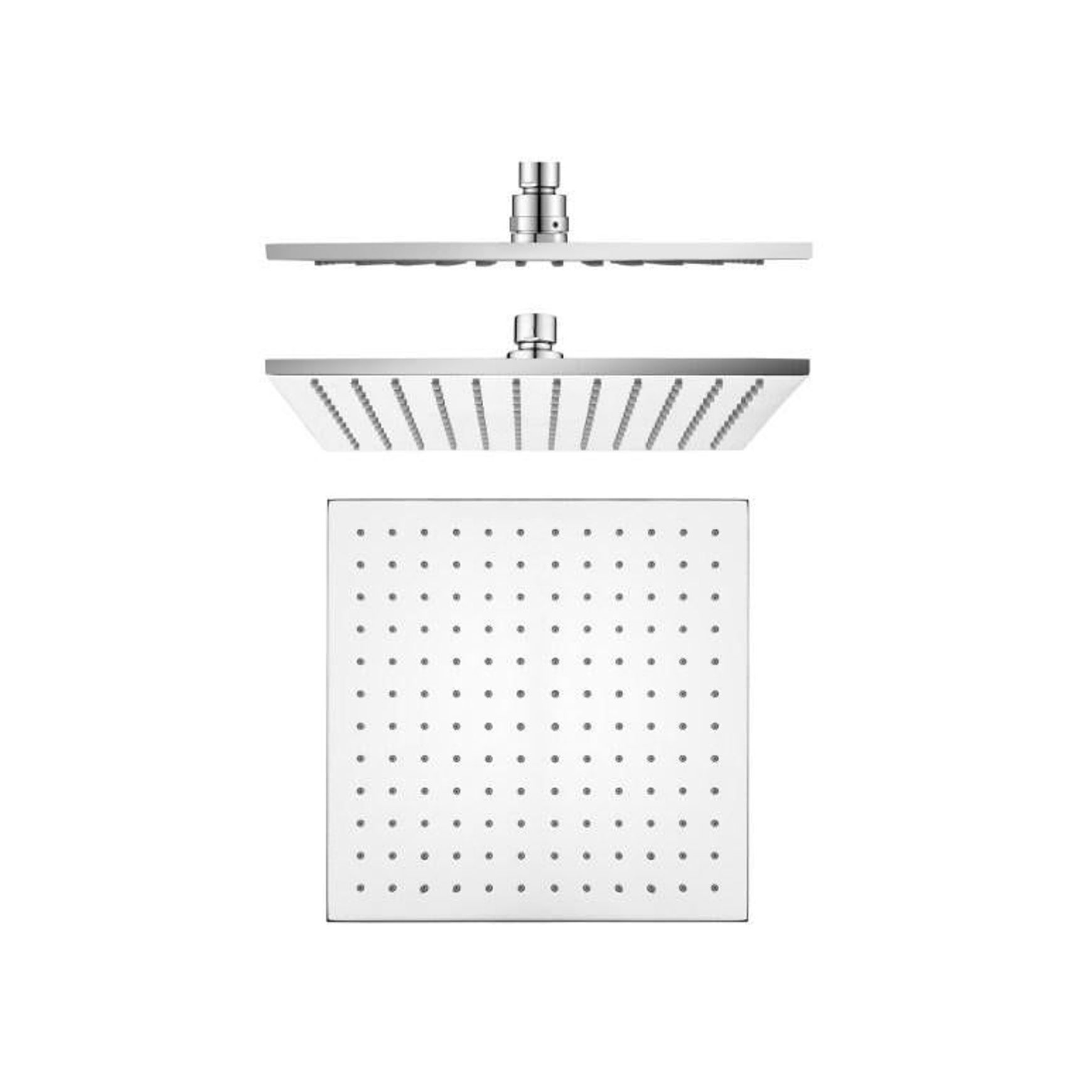 Square Rain Head Range - 3 Sizes