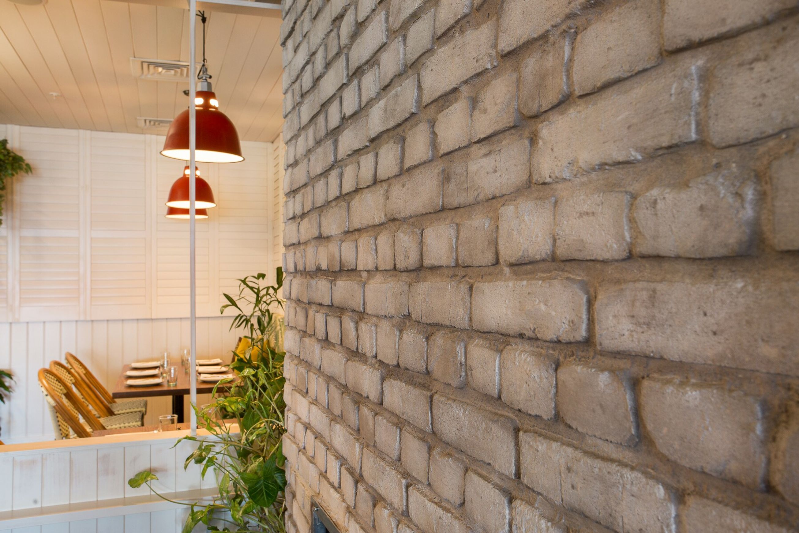 Loft Brick Wall Panels by Muros | Washboard White Look