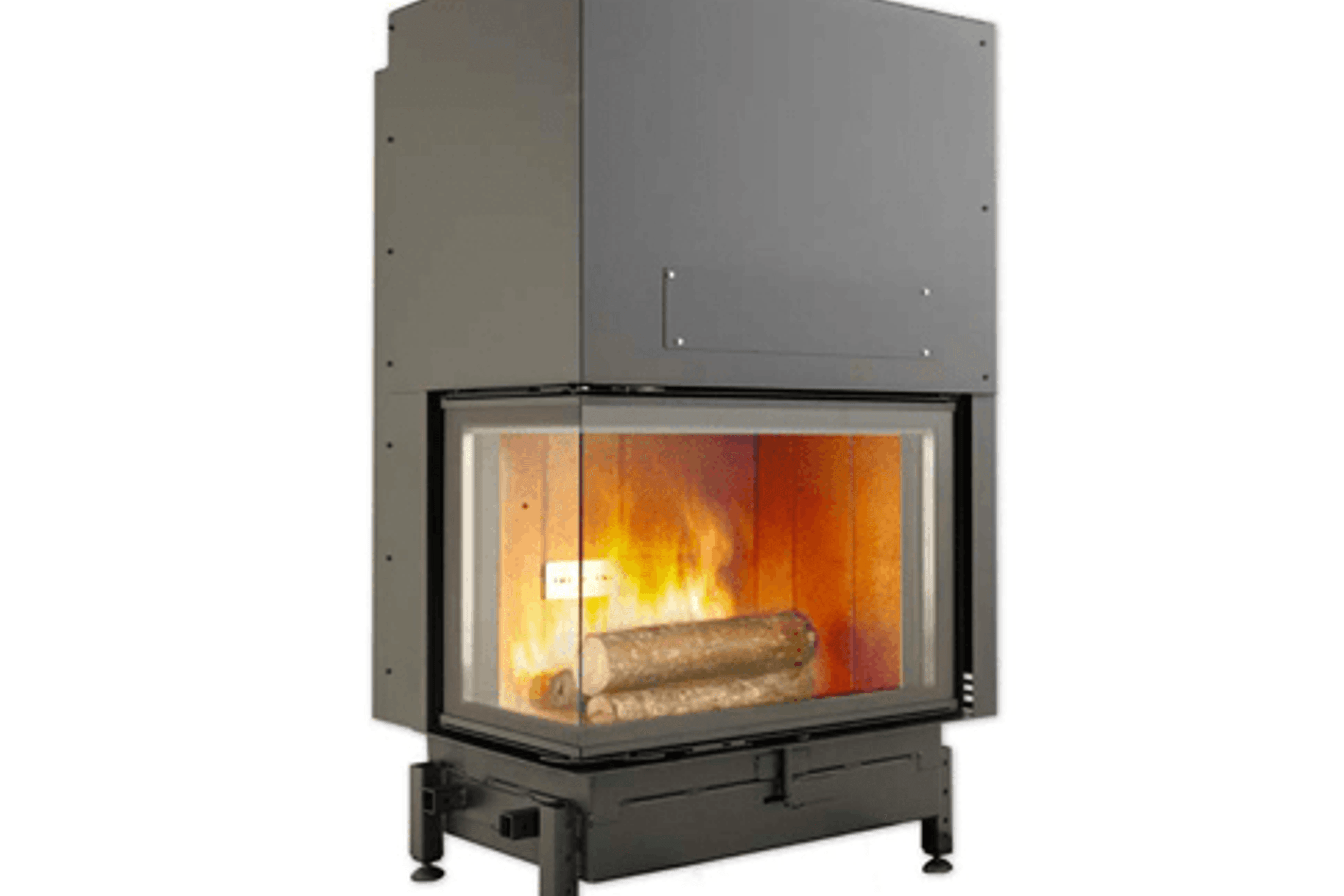 Cheminee Chazelles D1000VAG Designer Wood Fireplace