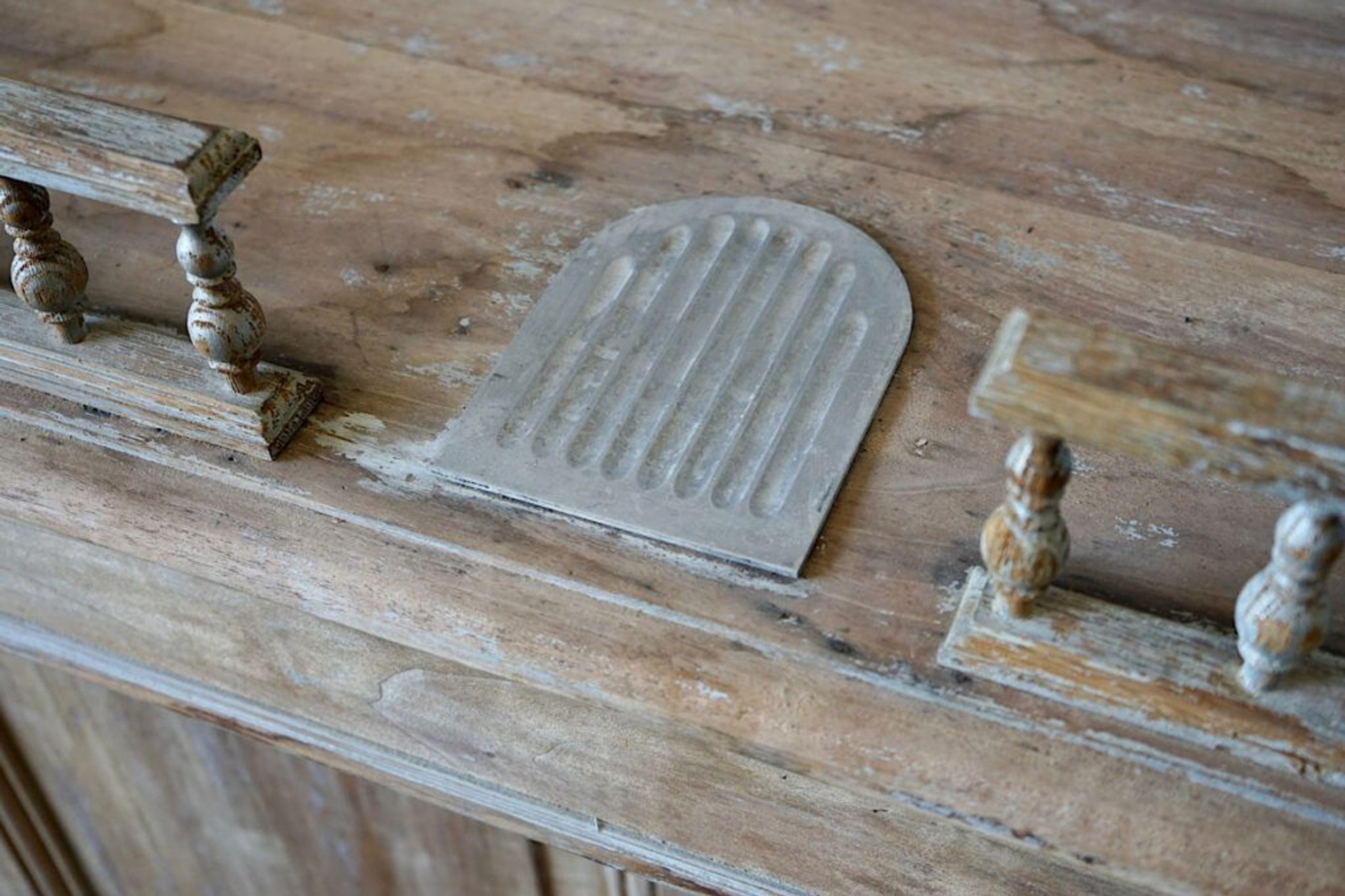 French Painted Shop Counter
