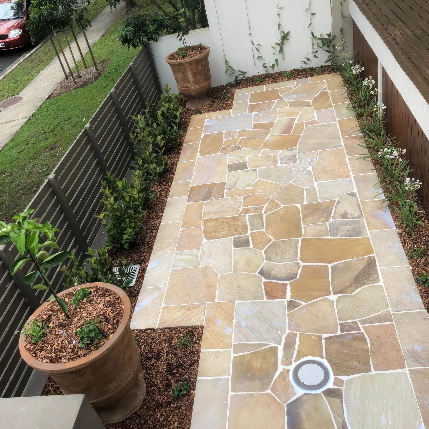 Desert Sand  Sandstone Crazy Paving