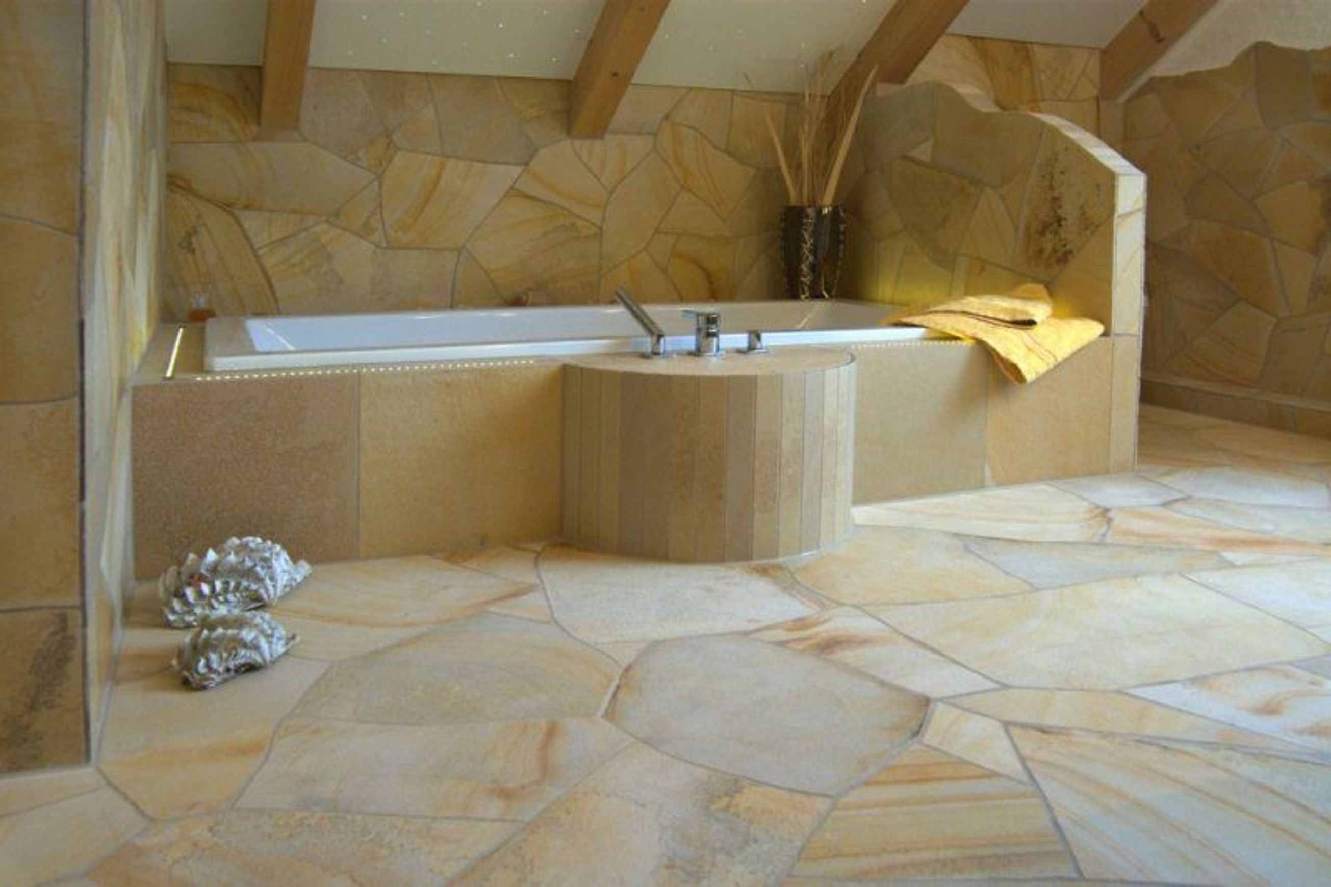 Desert Sand  Sandstone Crazy Paving