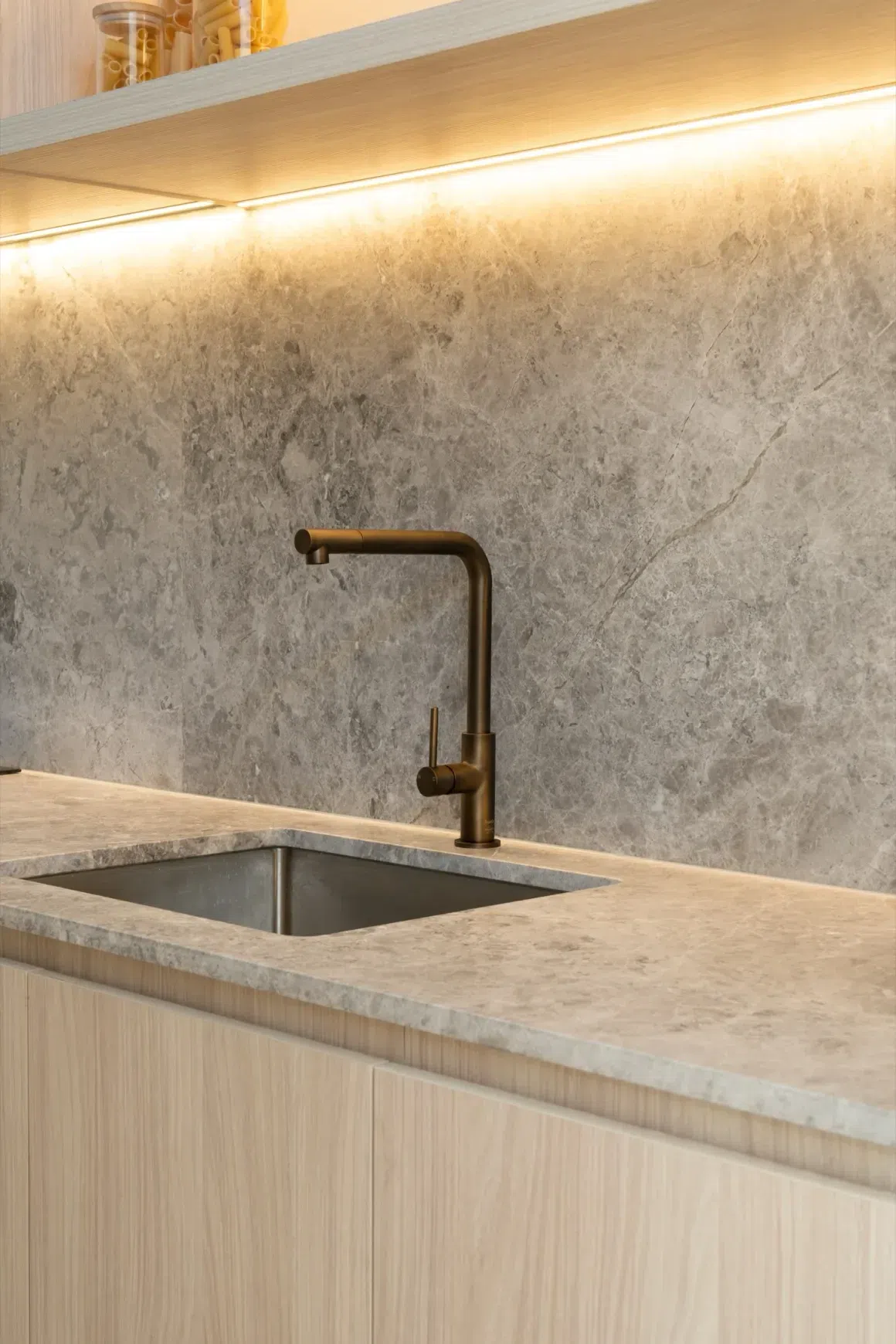 Tundra Ocean Limestone Benchtop
