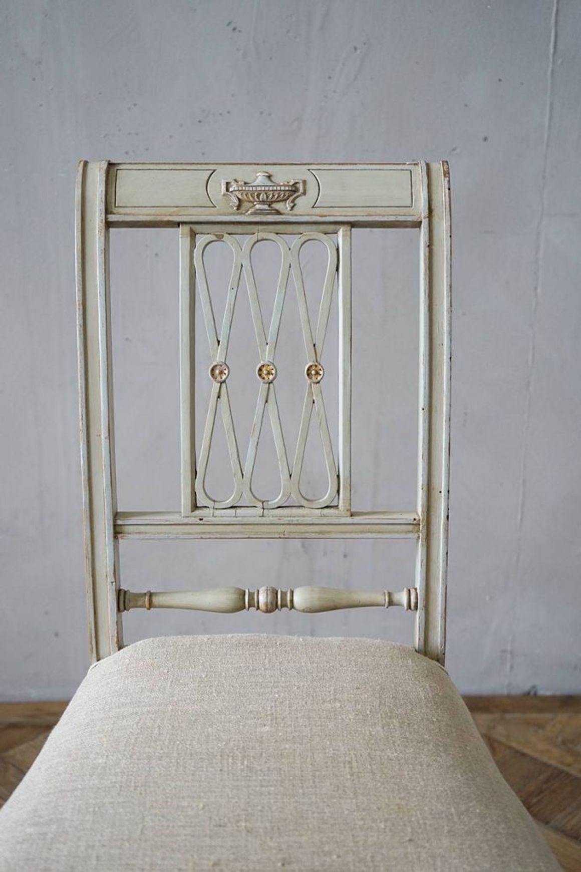 French Directoire Painted Chairs (Pair)