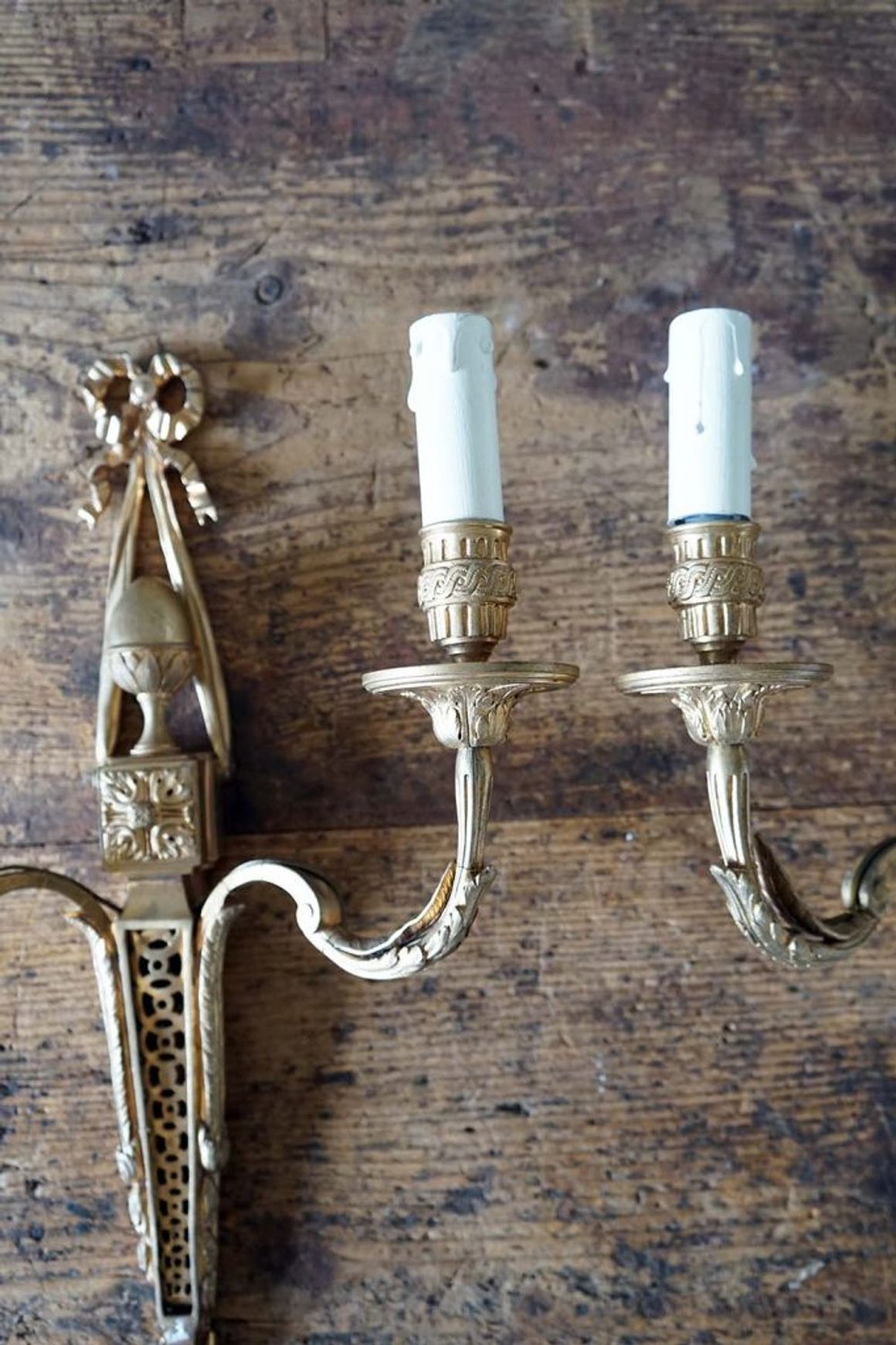 French Louis XVI Wall Sconces (Pair)