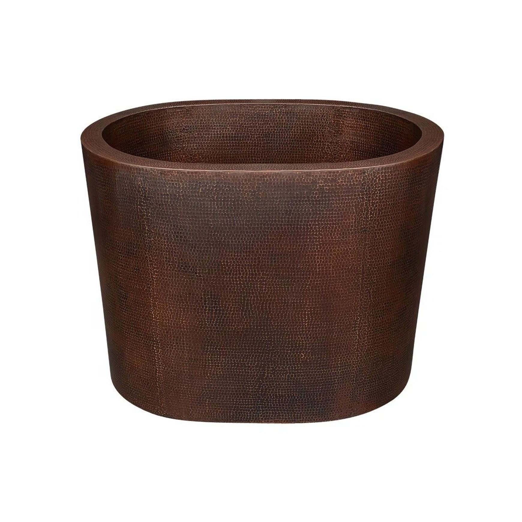 Dark Antique Copper Soak Tub 1219mm - CBSMR32 1219