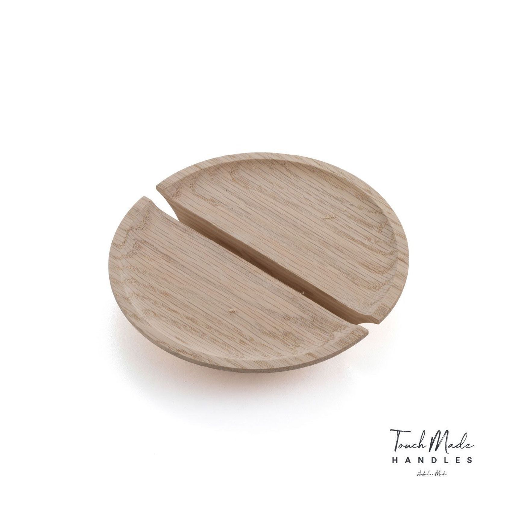 Timber Dished Semi Round Handles
