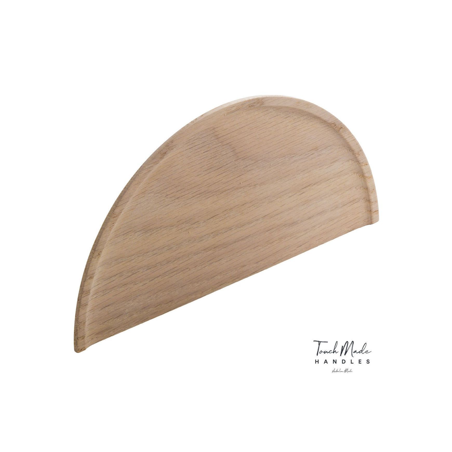 Timber Dished Semi Round Handles