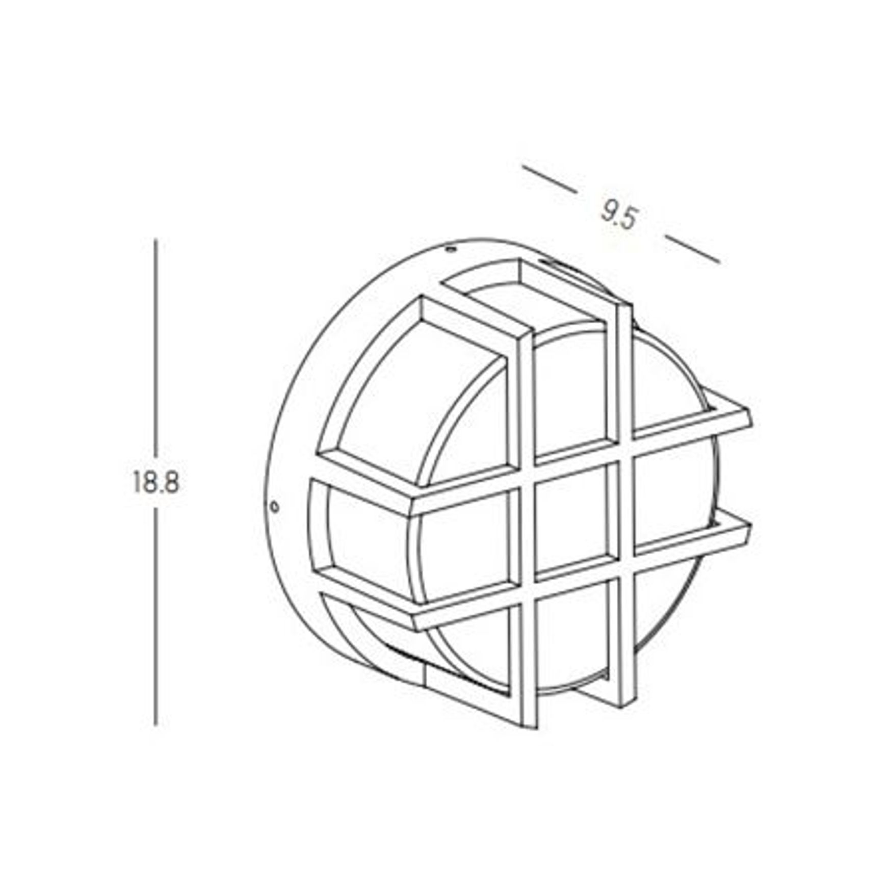 Porta IP65 Wall Light