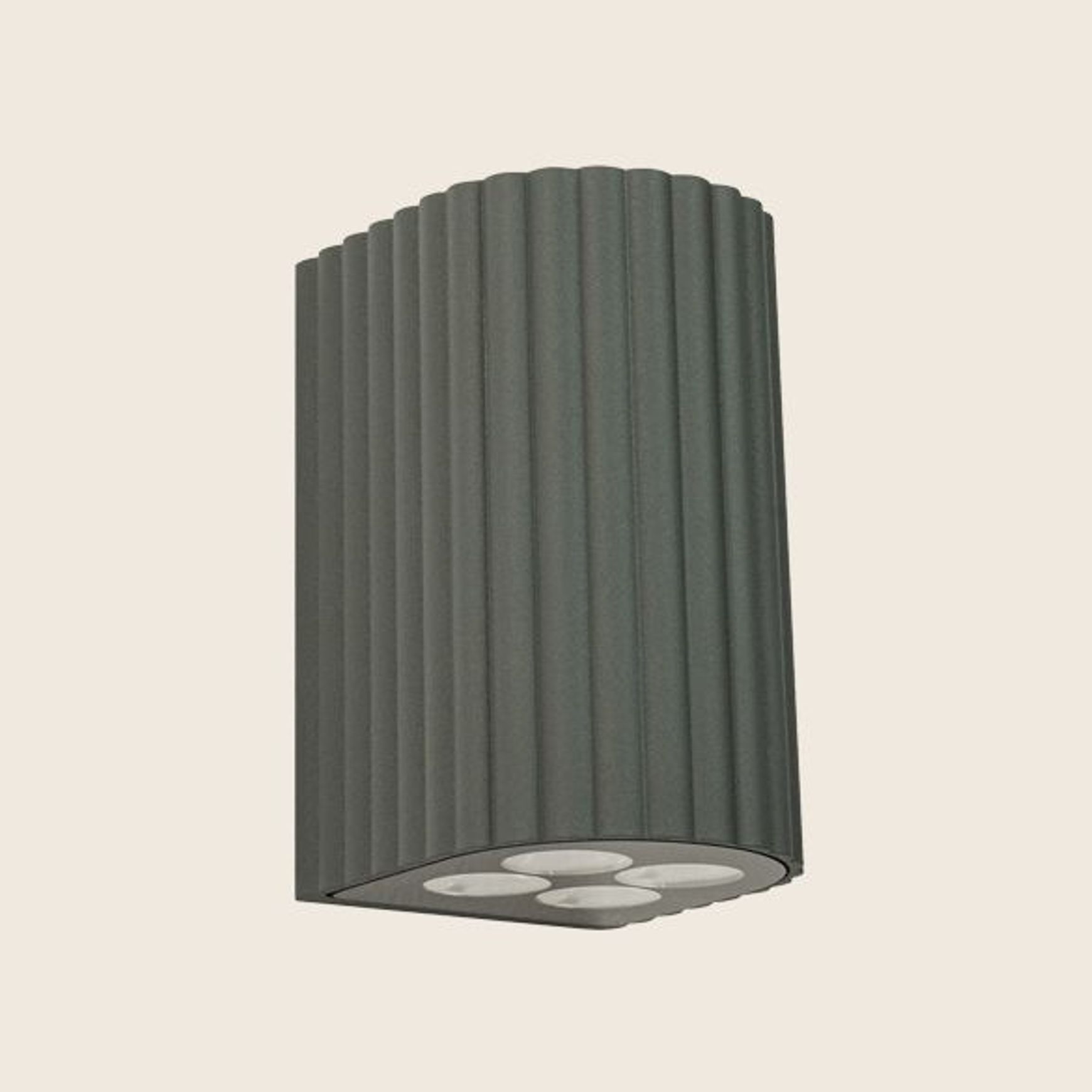 Hestia Down IP54 Wall Graphite