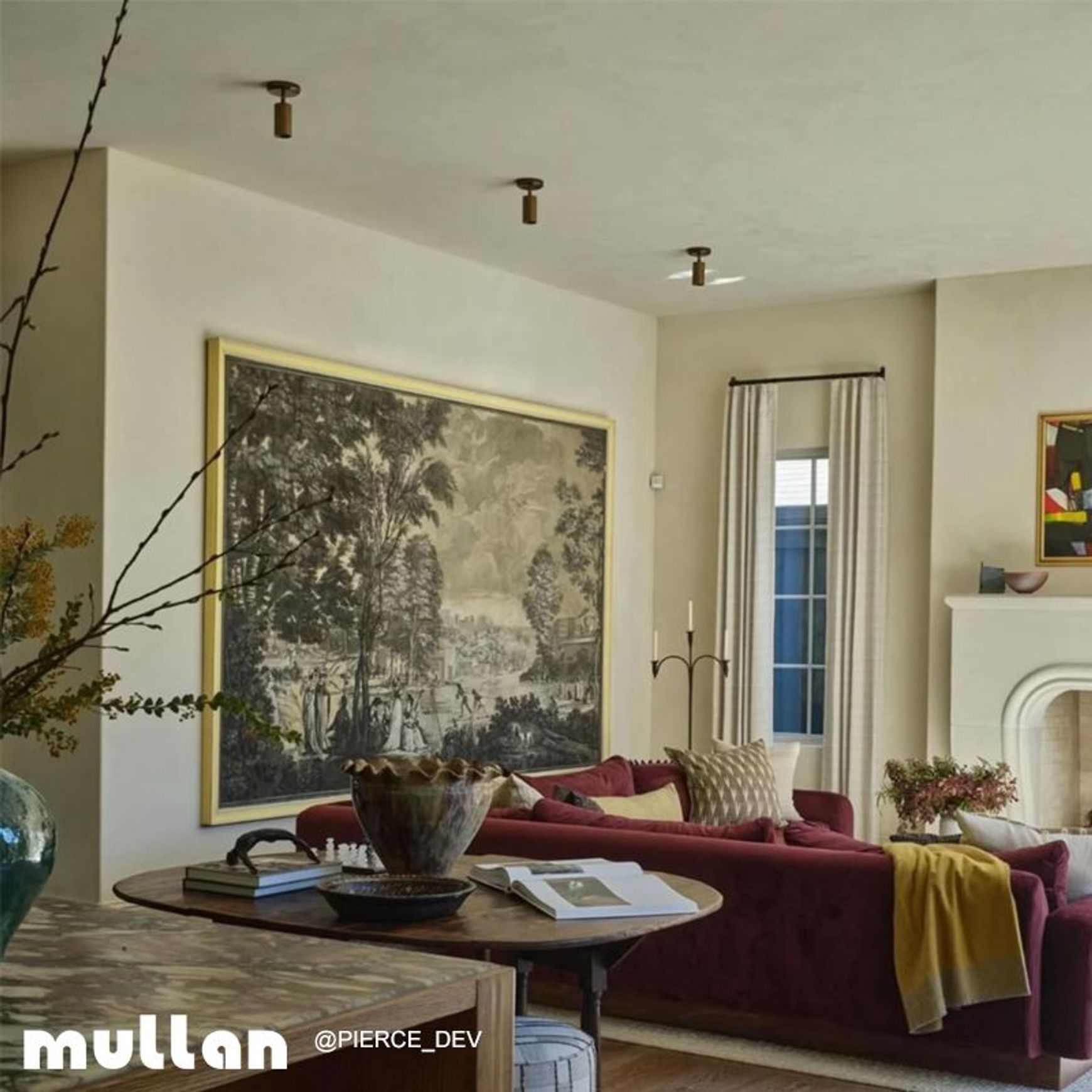 Evanston Adjustable Ceiling Light