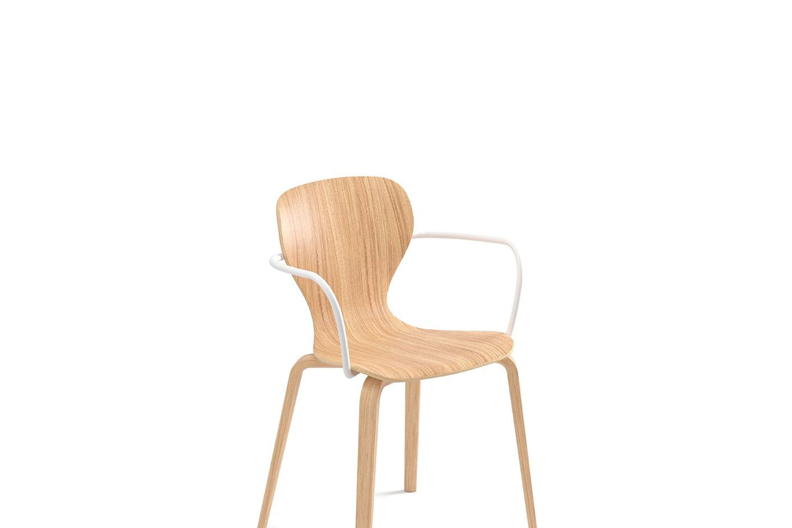 Ears Chair - Four Wooden Legs