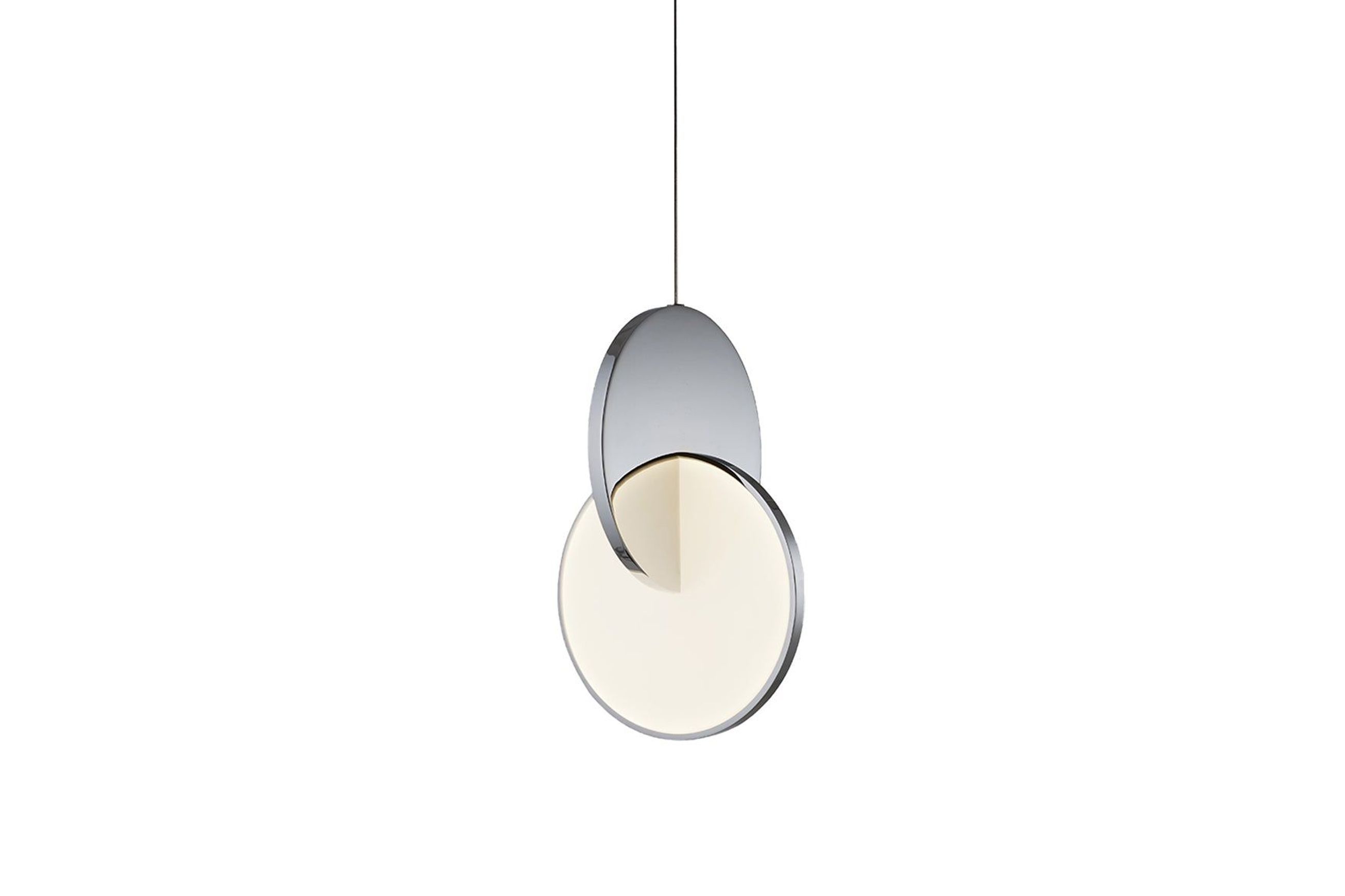 Eclipse Pendant Light - Polished Chrome
