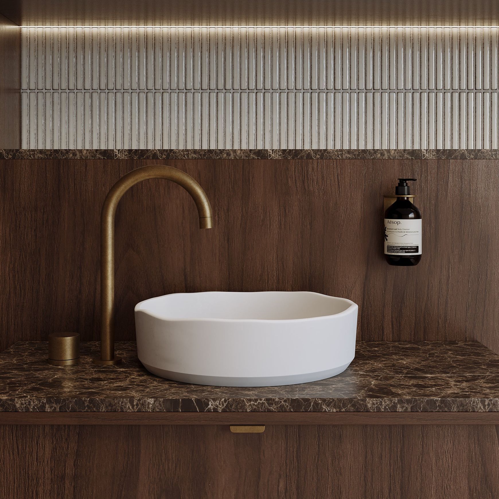Yama Kit Kat Mosaic Tile