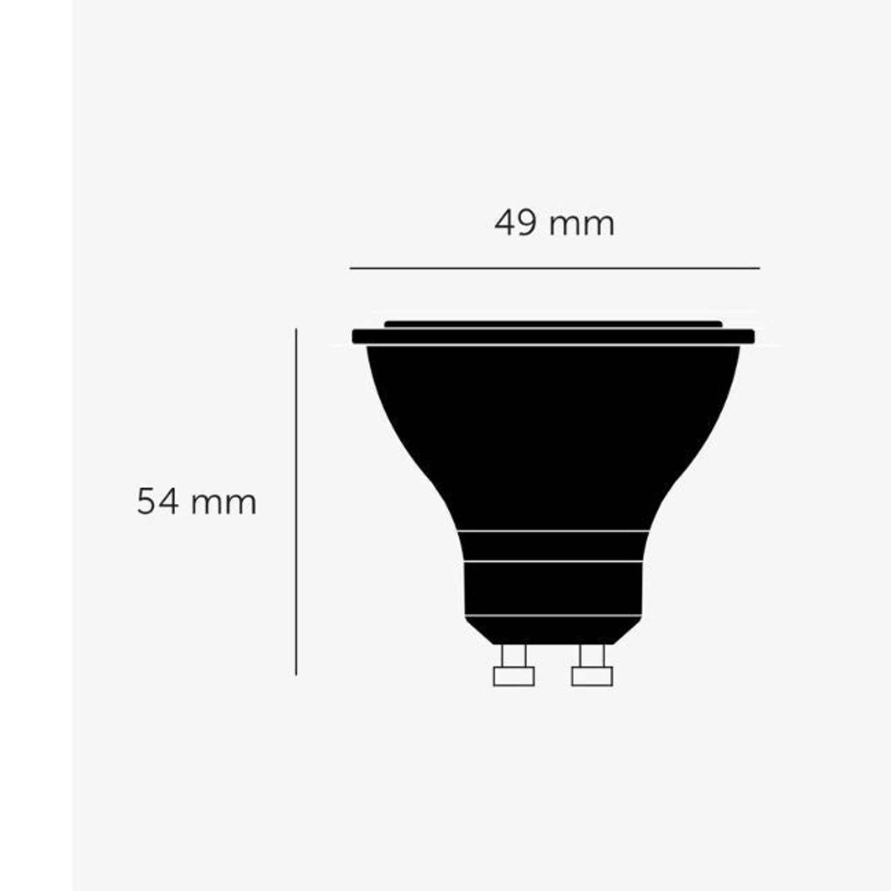 Exhaust Bulb / GU10 / Pack of 3