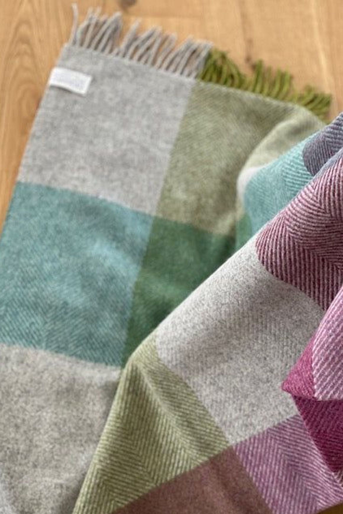 NZ Wool Throw - Harland Heather | 100% Pure Wool