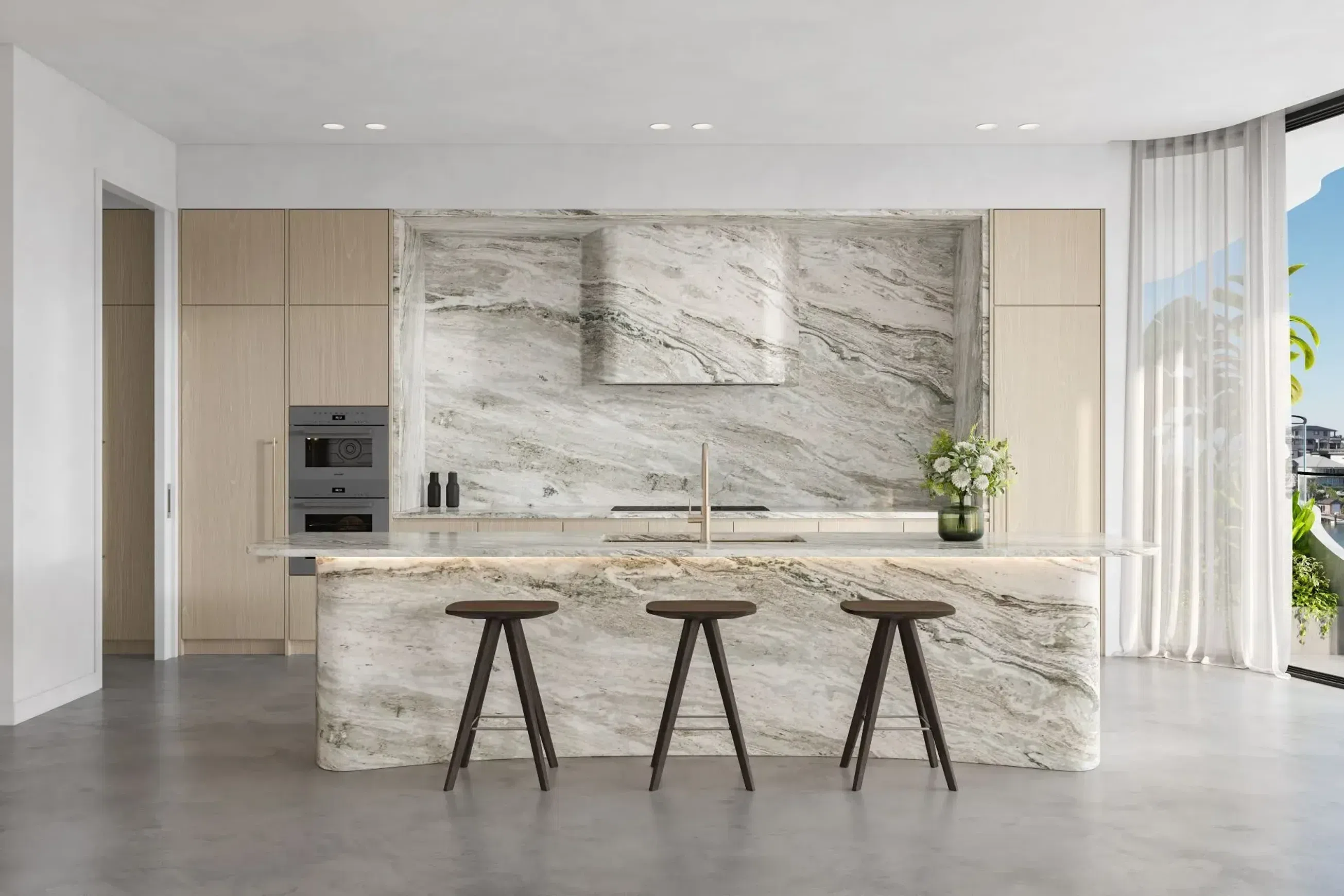 Fantasy Brown Quartzite Benchtop