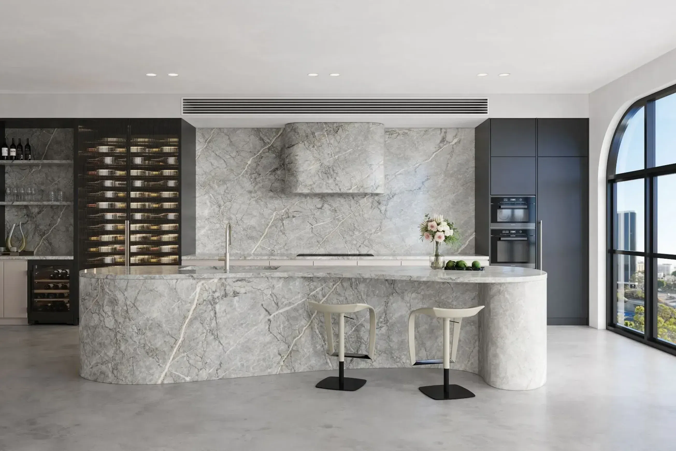 Fior Di Pesco Marble Benchtop