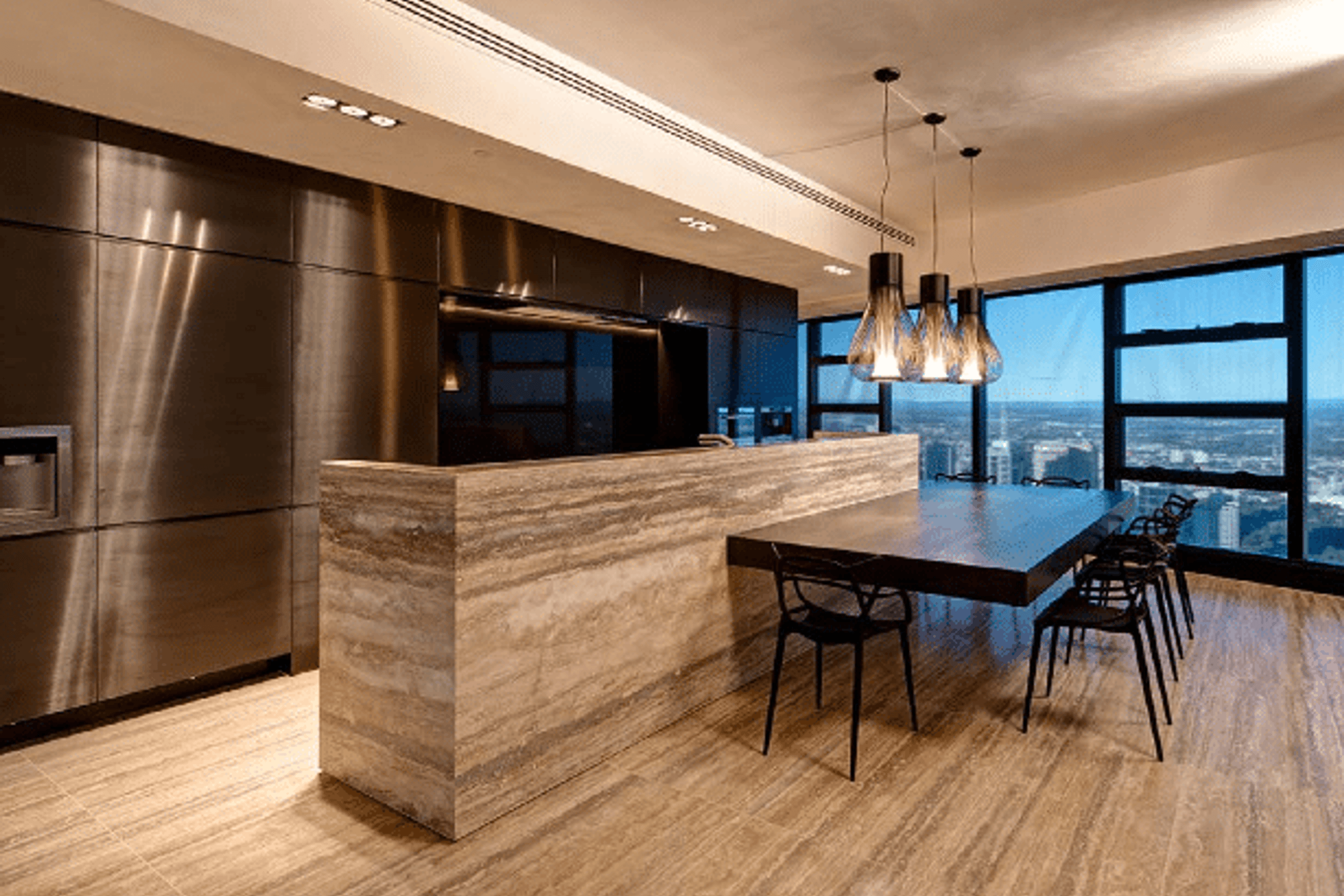 Florence Vein Cut Travertine Benchtop